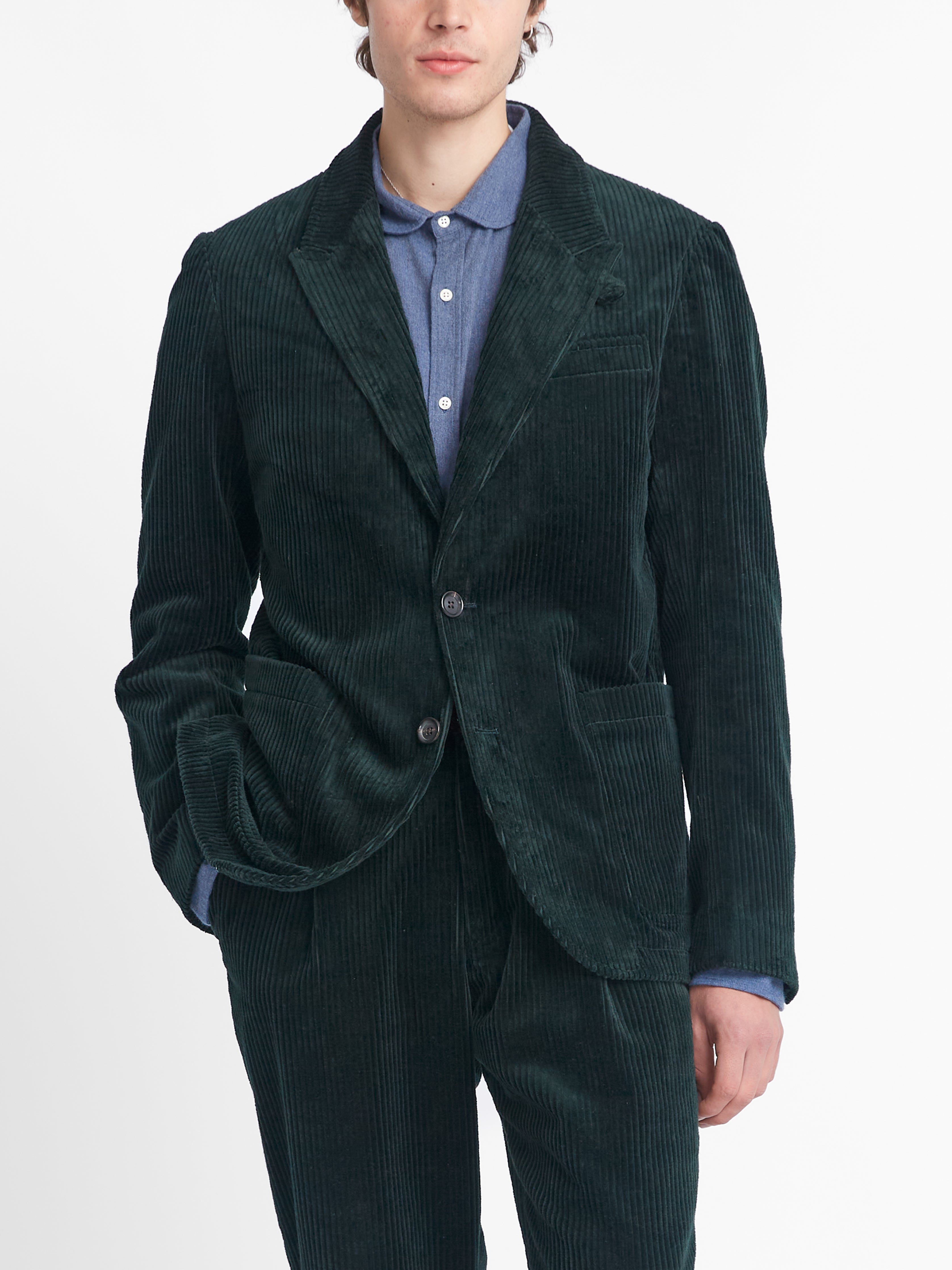 Mansfield Jacket Melrose Cord Green