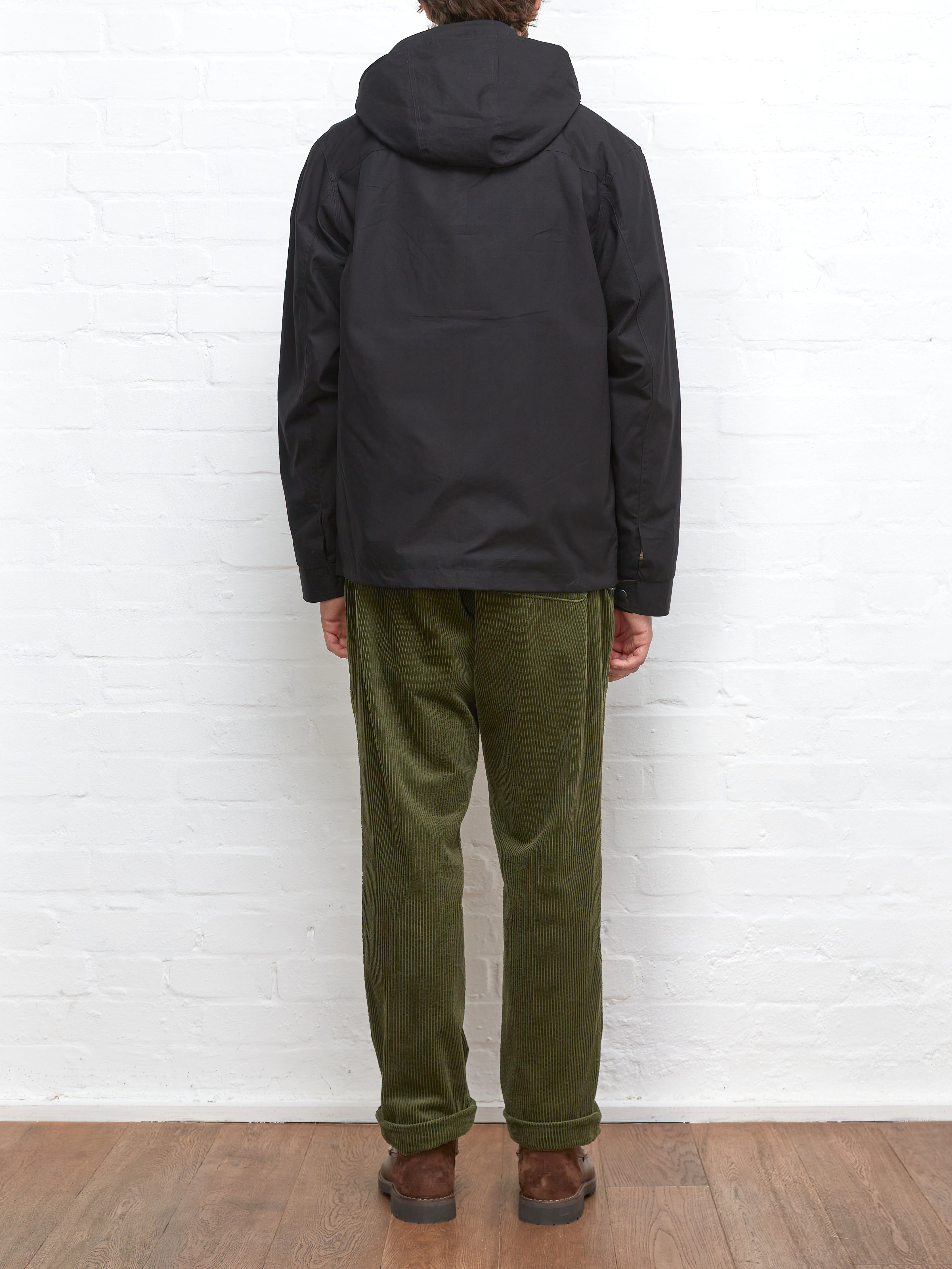 Salcombe Hooded Jacket Abbey Black