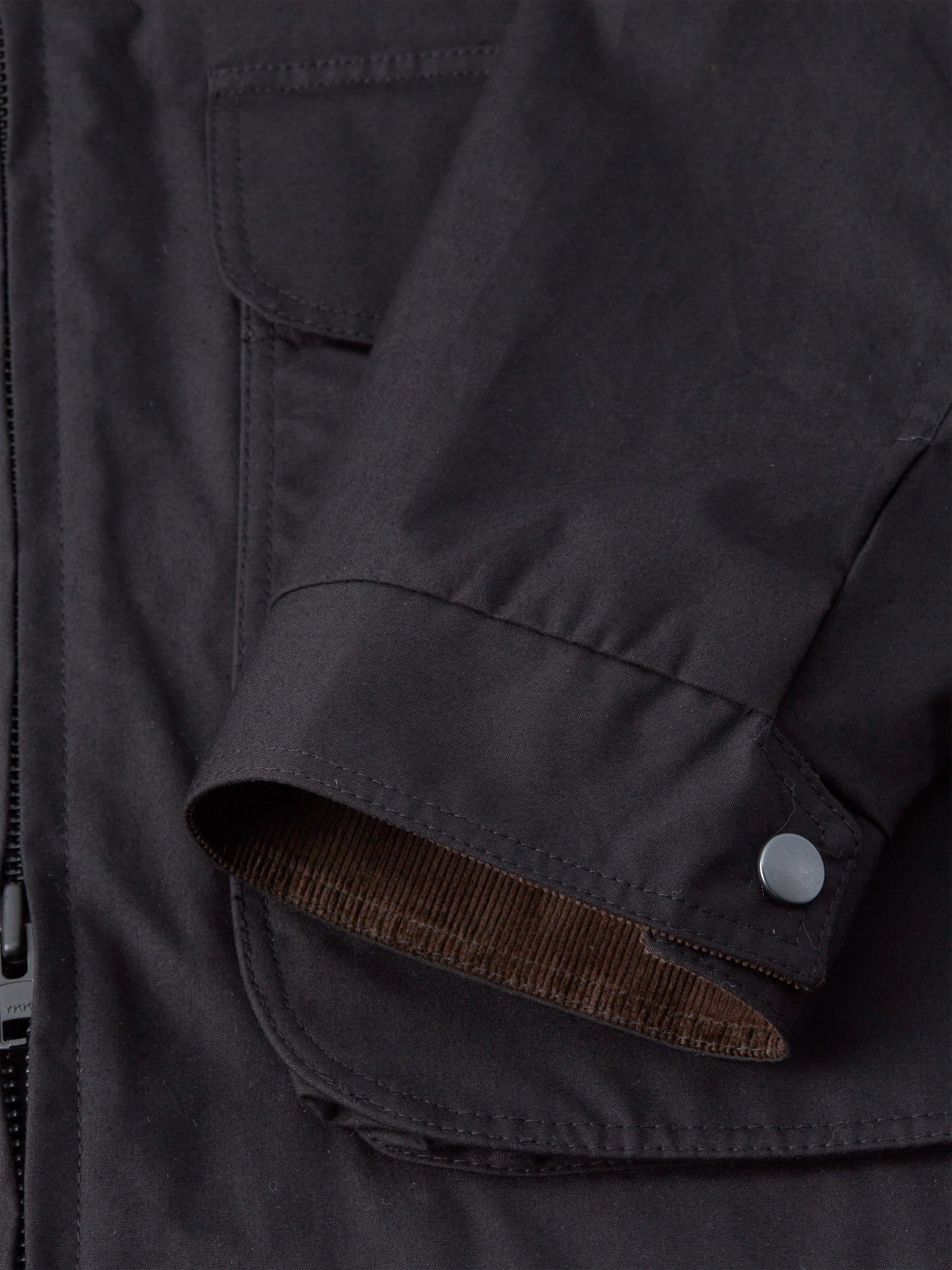 Salcombe Hooded Jacket Abbey Black