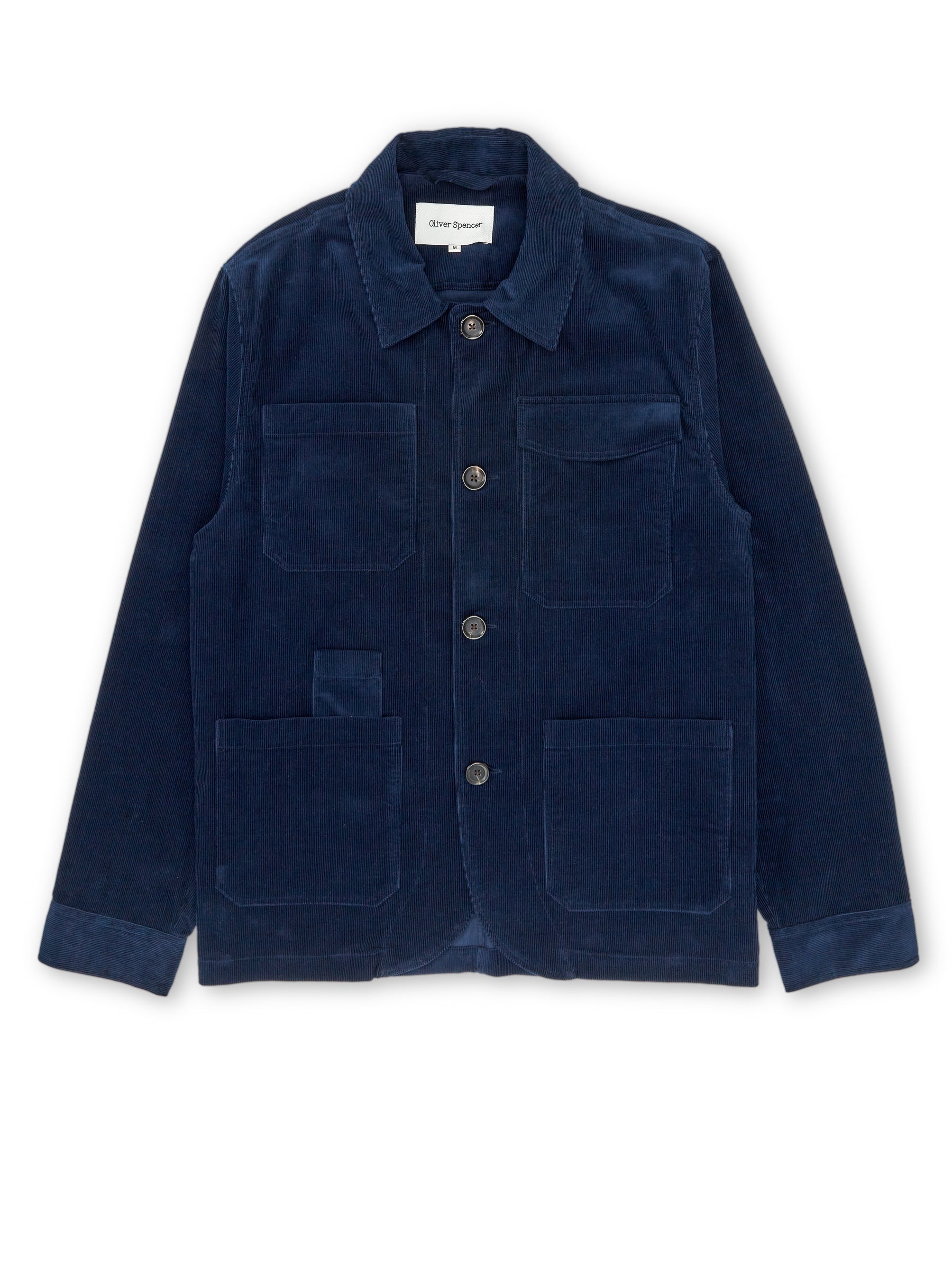 Hythe Jacket Whitton Cord Navy – Oliver Spencer