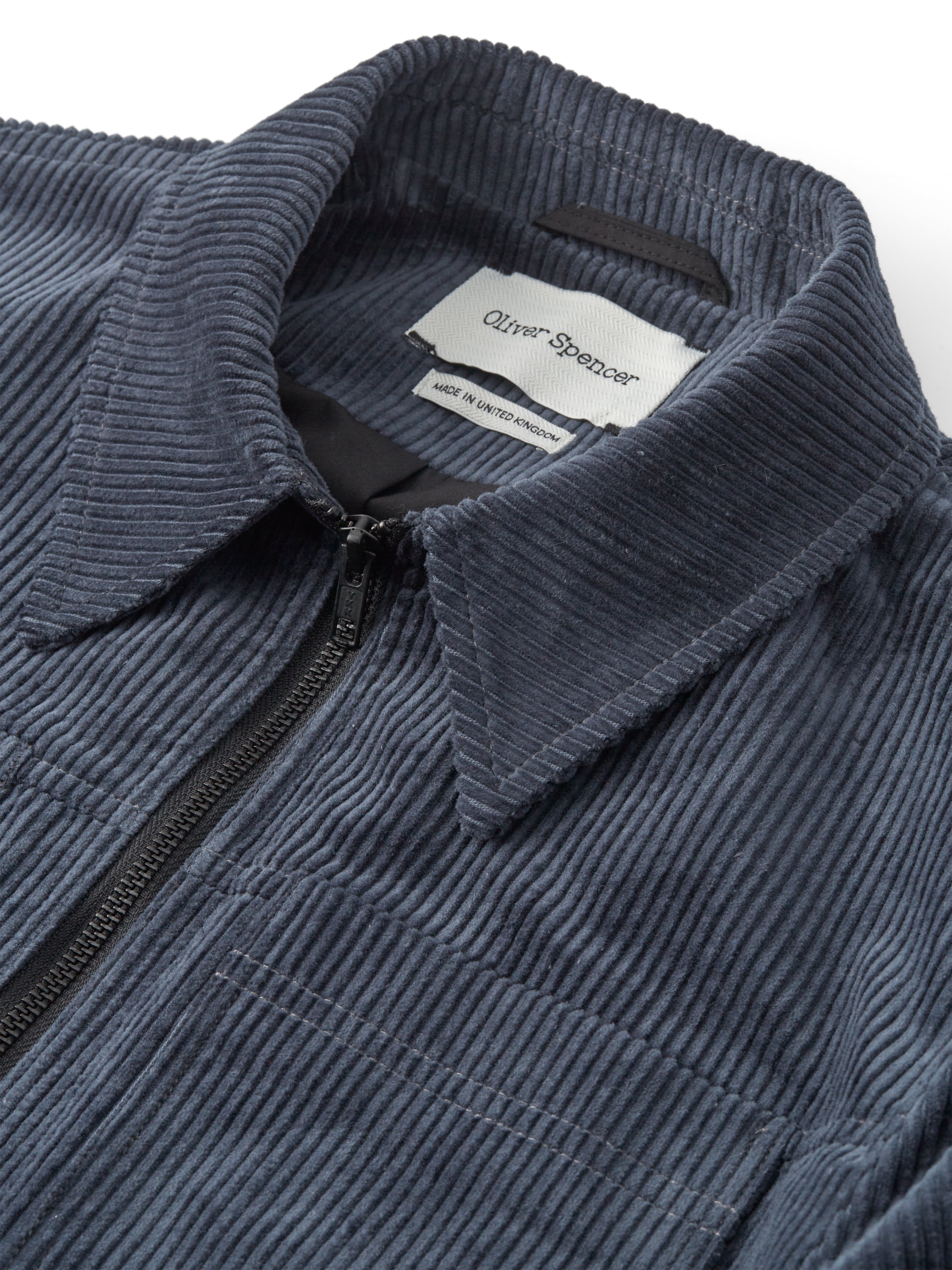 Norton Jacket Hudson Cord Blue