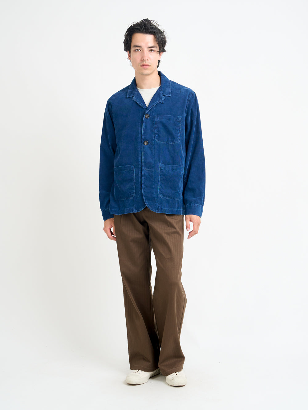 Bradwell Jacket Newson Cord Indigo