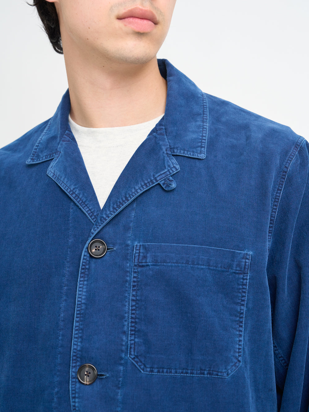 Bradwell Jacket Newson Cord Indigo
