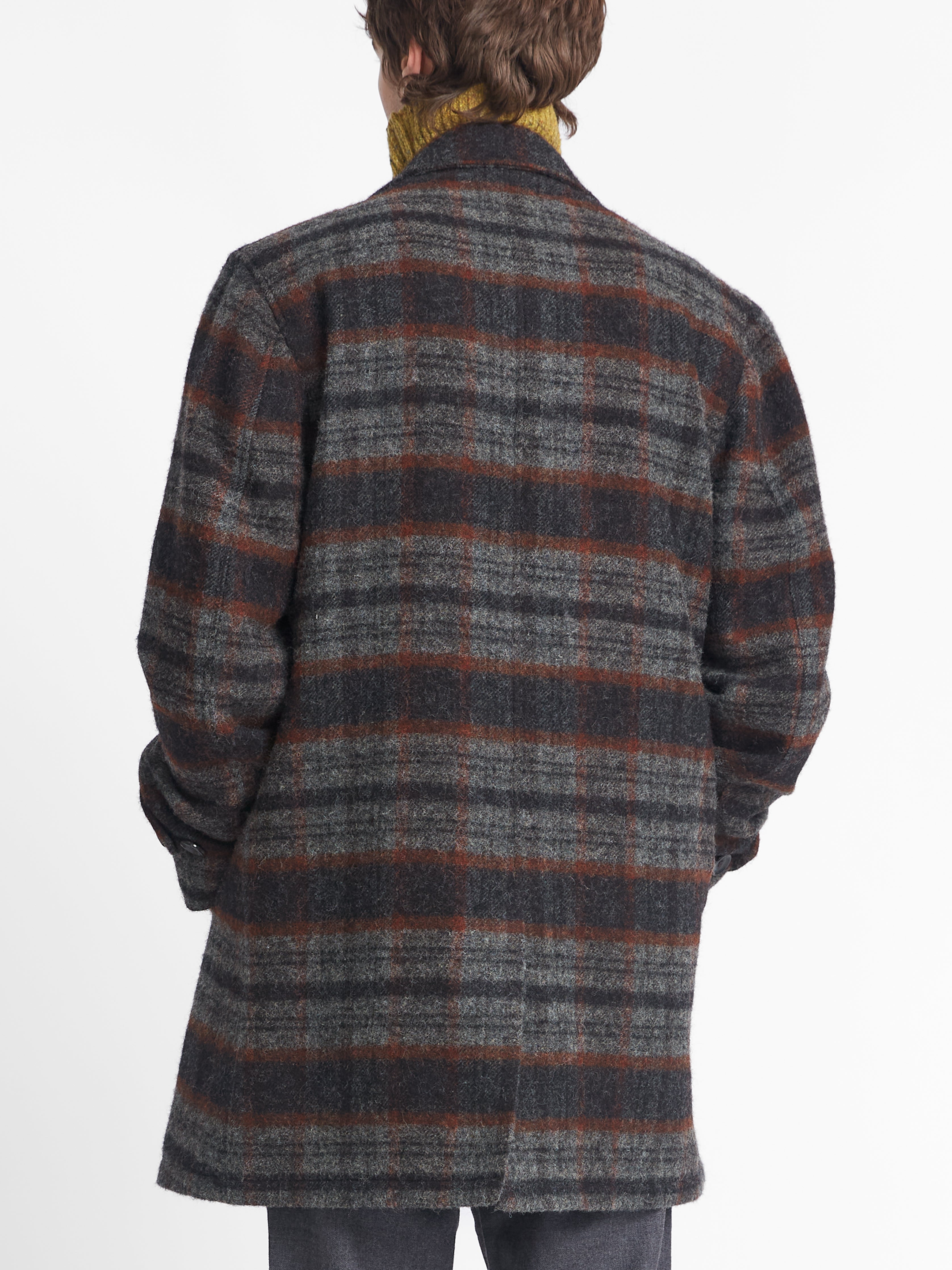 Albion Coat Kennington Rust Multi