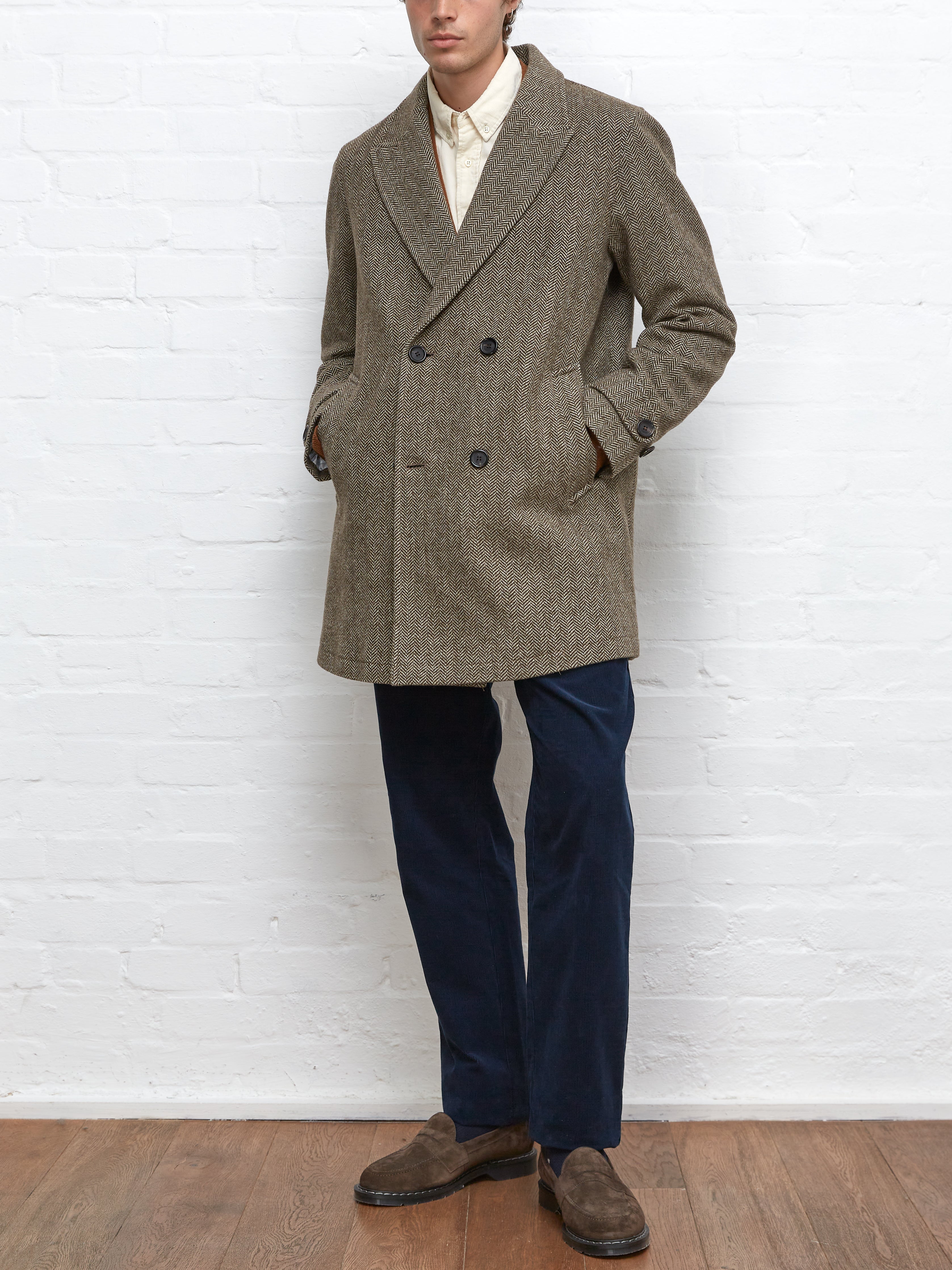 Albion Coat Whittaker Beige
