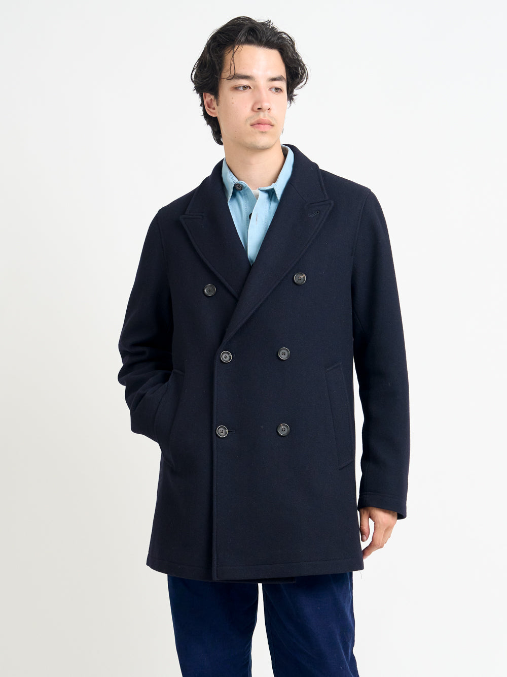 Albion Coat Mosedale Navy