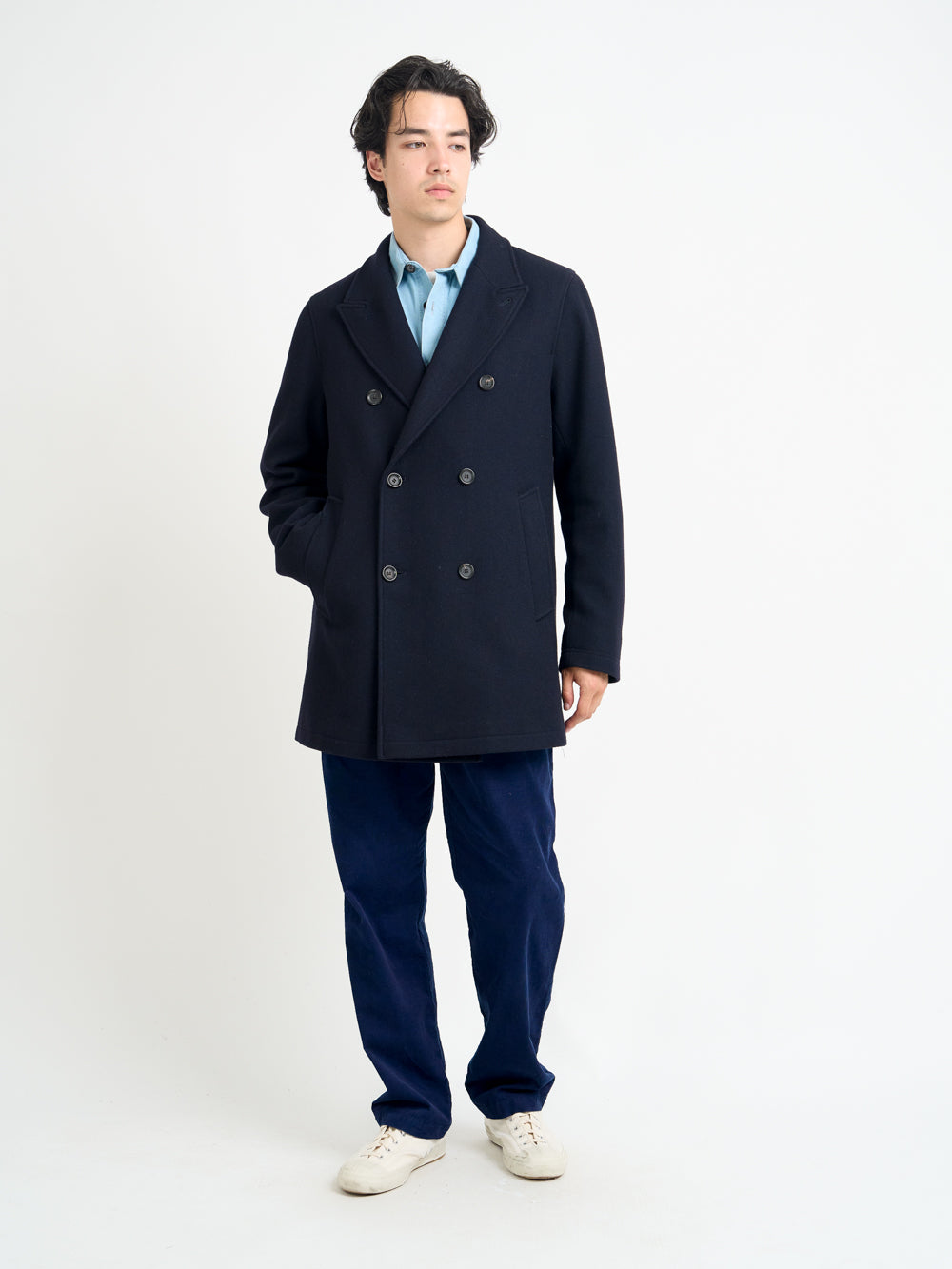 Albion Coat Mosedale Navy