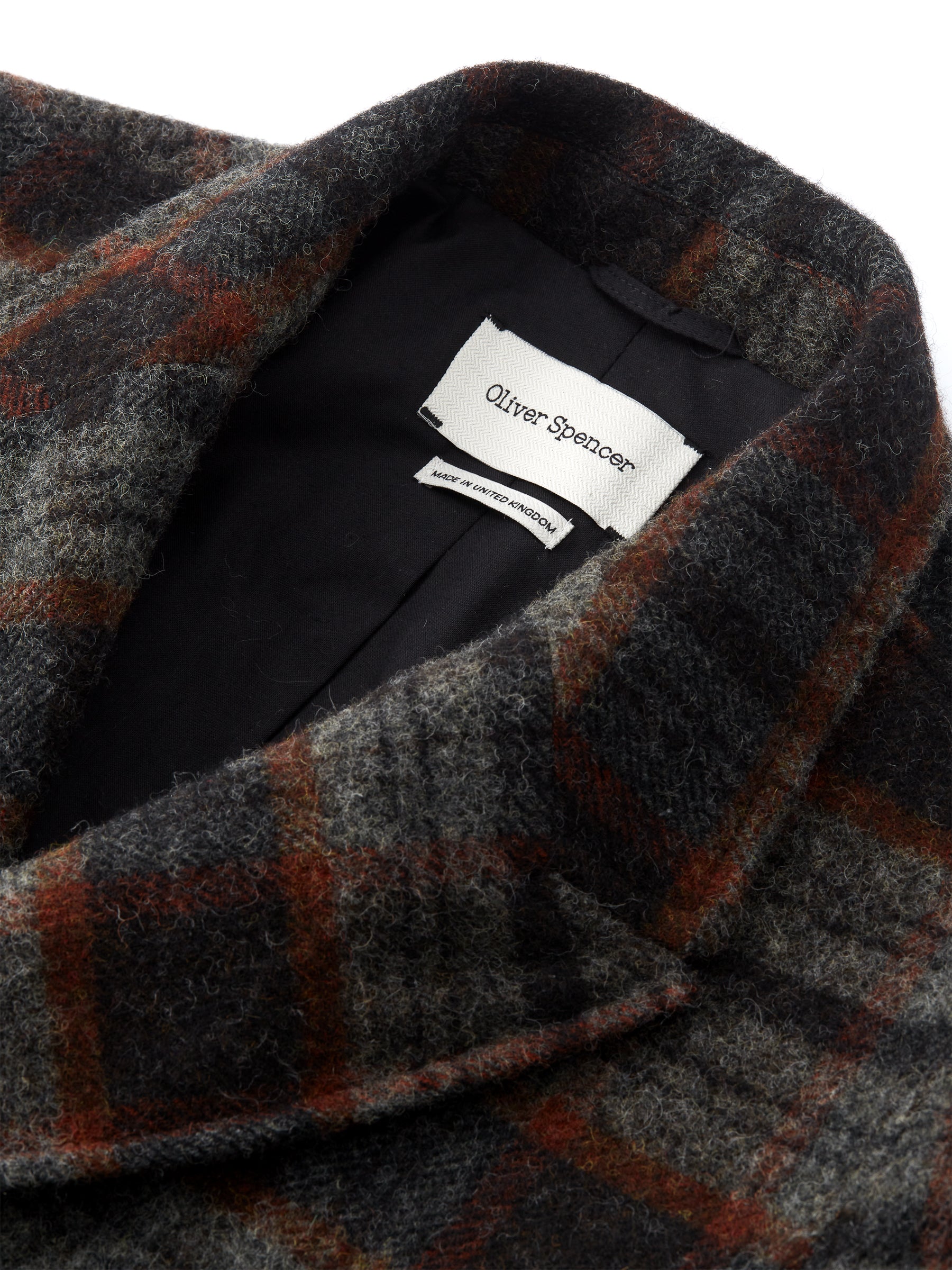 Albion Coat Kennington Rust Multi