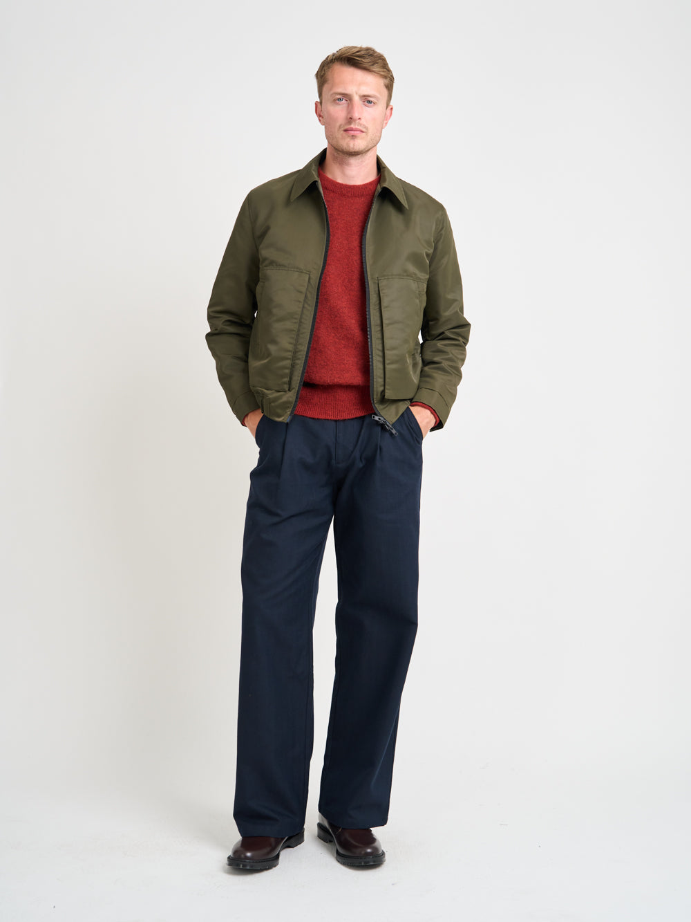 Arlington Bomber Jacket Foster Green