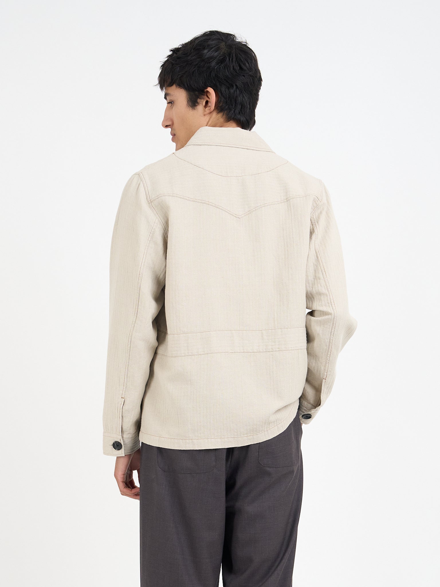 Kennard Jacket Wilkes Sand – Oliver Spencer