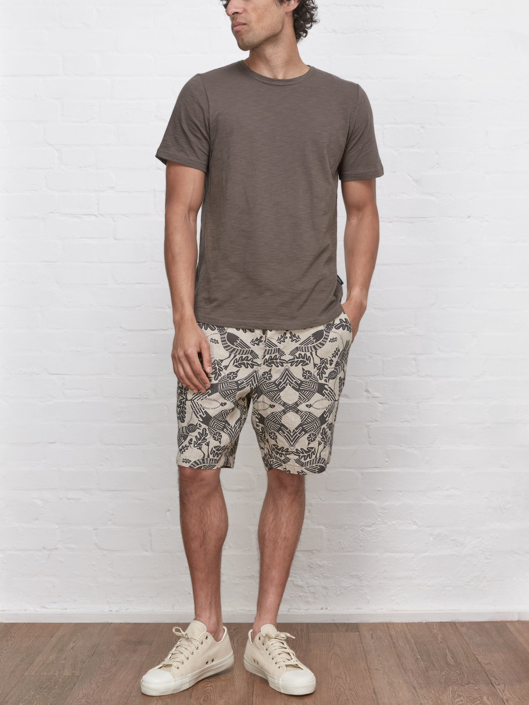 Conduit T-Shirt Hawley Chocolate Brown