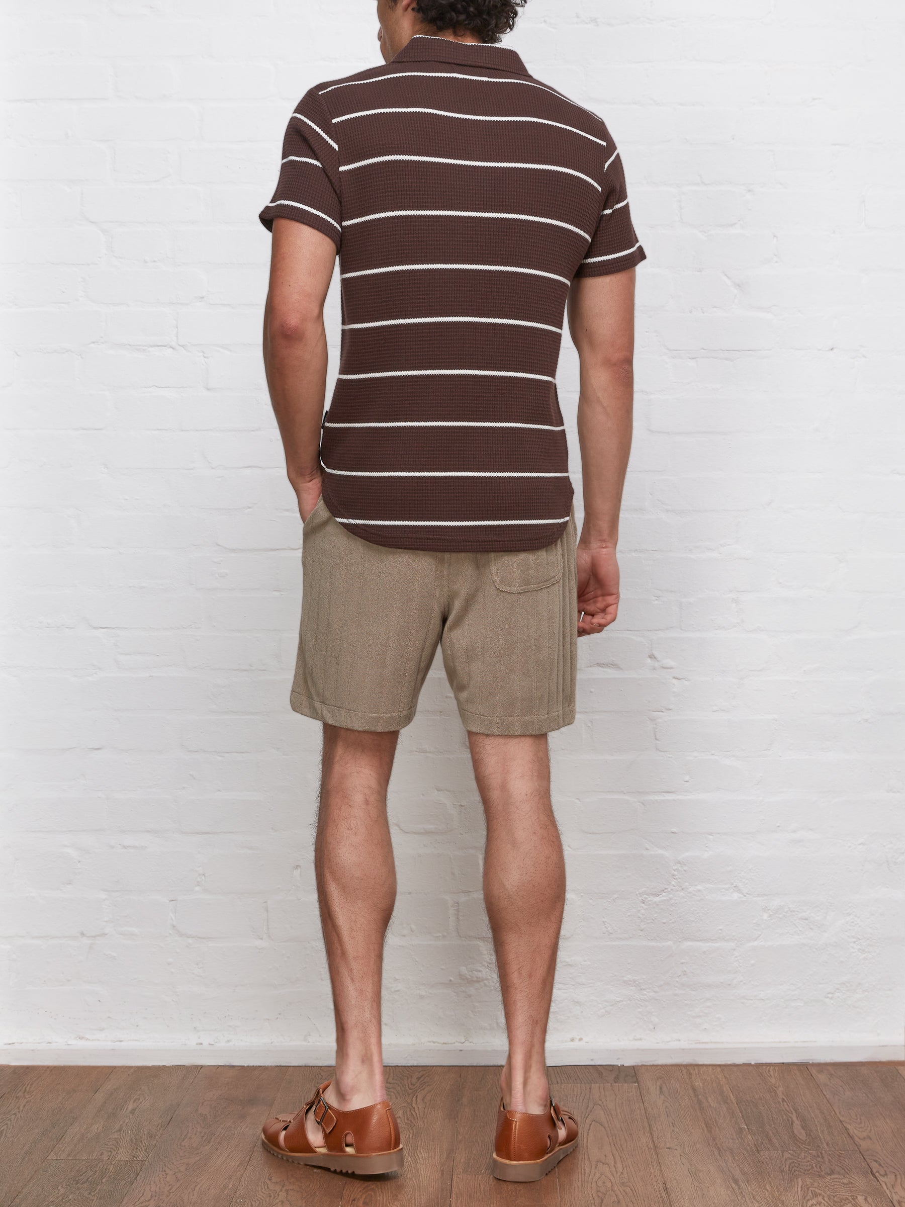 Weston Jersey Shorts Haywood Mushroom Grey