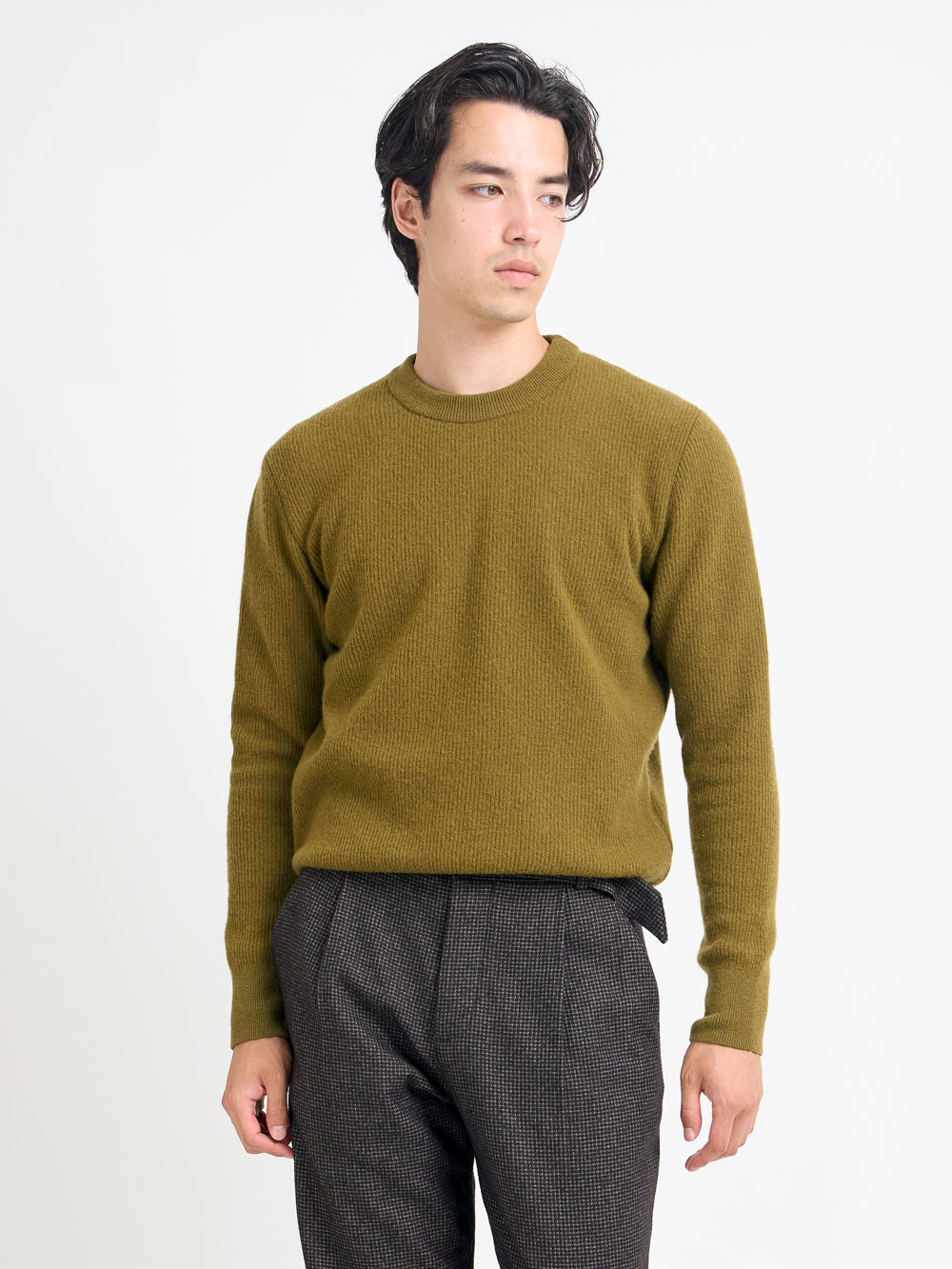 Blenheim Jumper Hartwell Olive Green