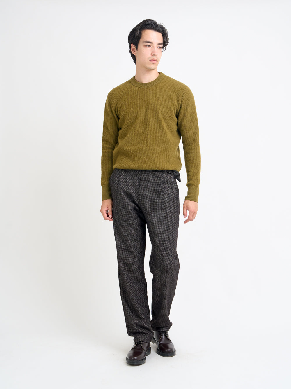 Blenheim Jumper Hartwell Olive Green