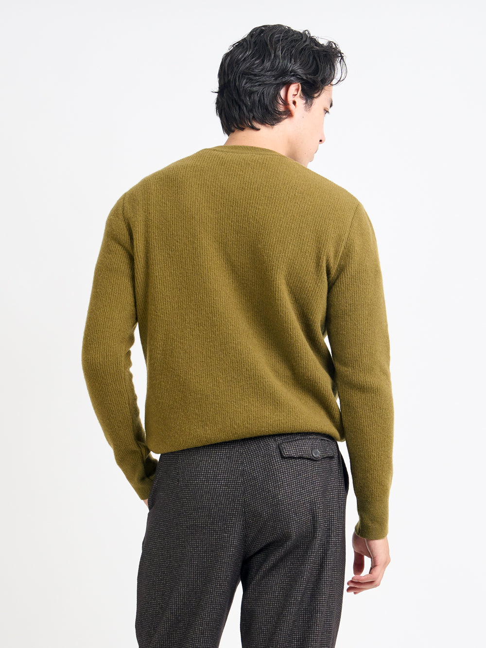 Blenheim Jumper Hartwell Olive Green