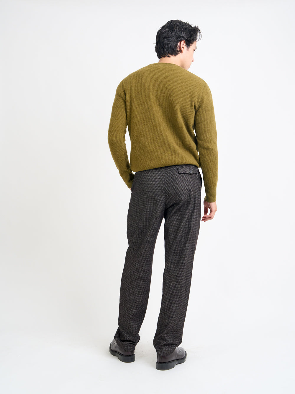 Blenheim Jumper Hartwell Olive Green