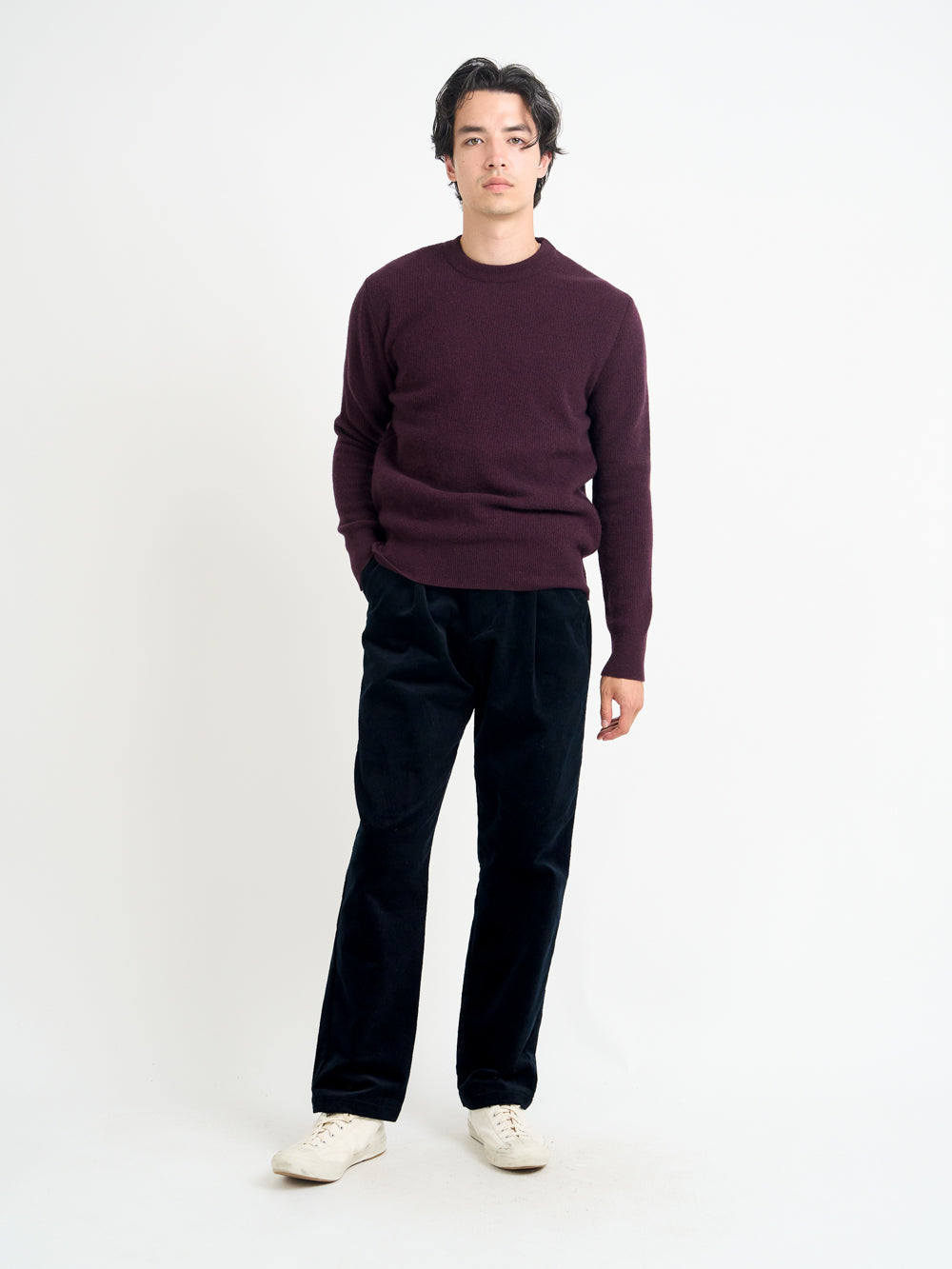 Blenheim Jumper Hartwell Purple