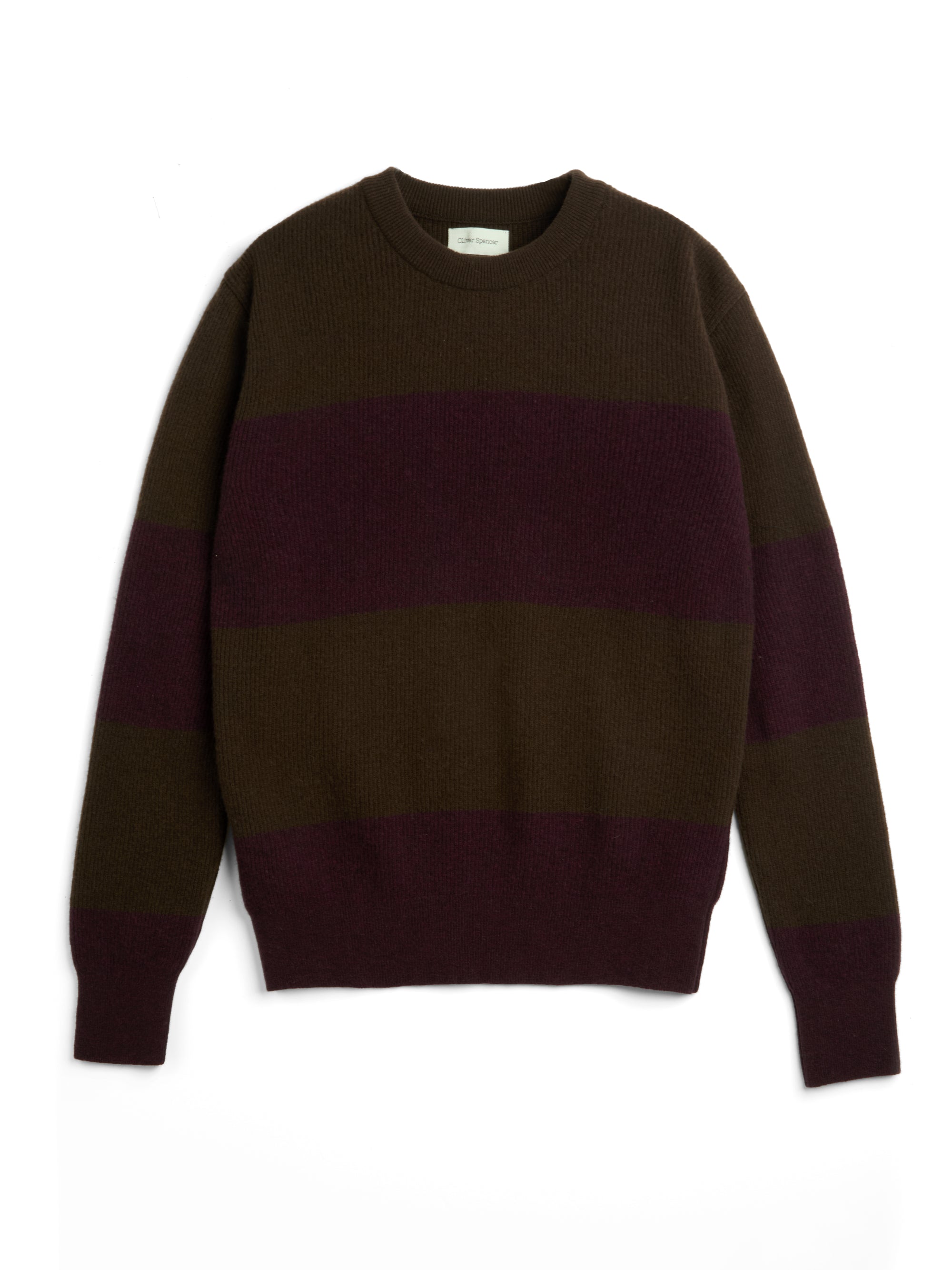 Blenheim Jumper Paxton Brown/Purple