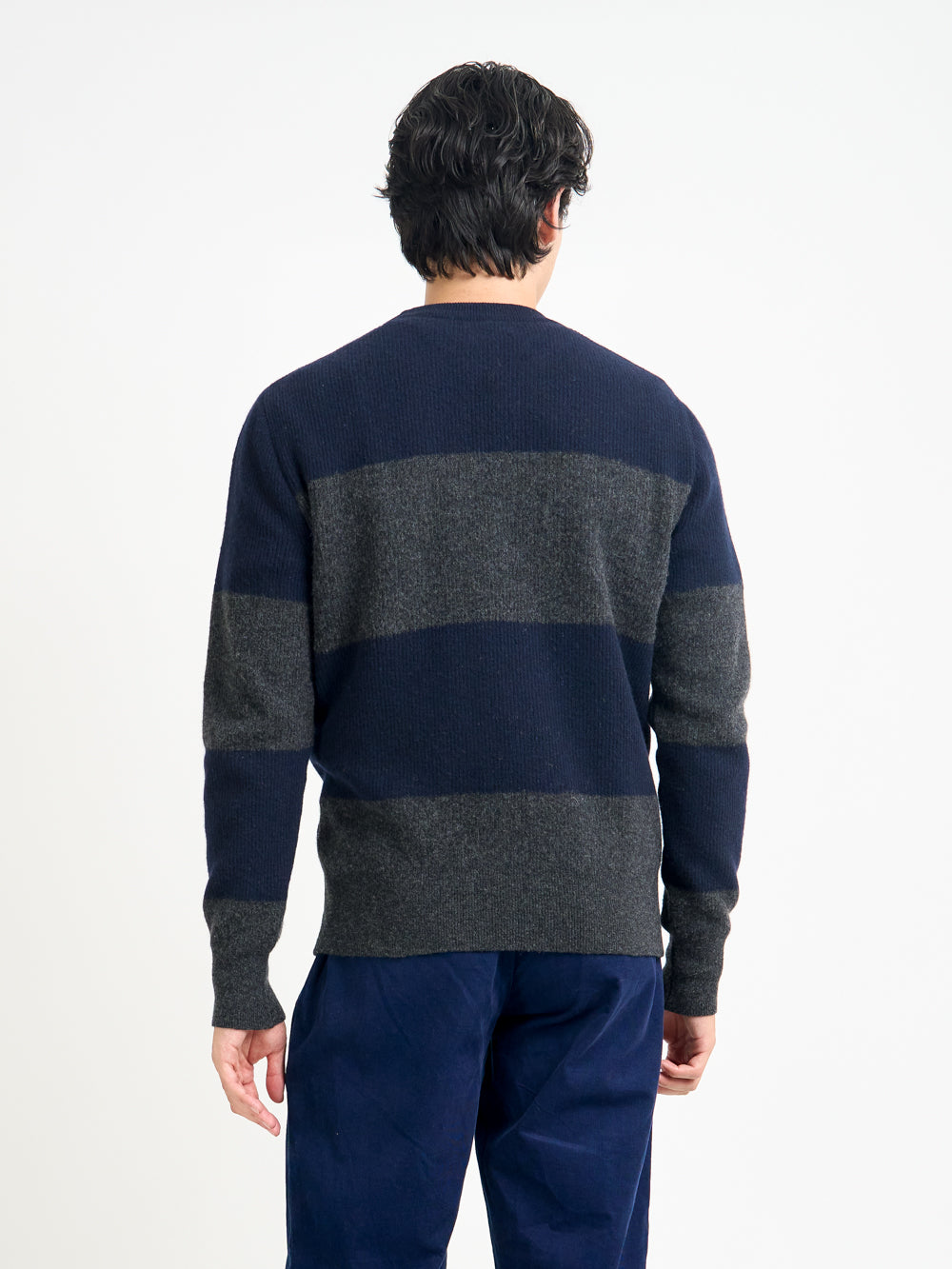 Blenheim Jumper Paxton Navy/Charcoal