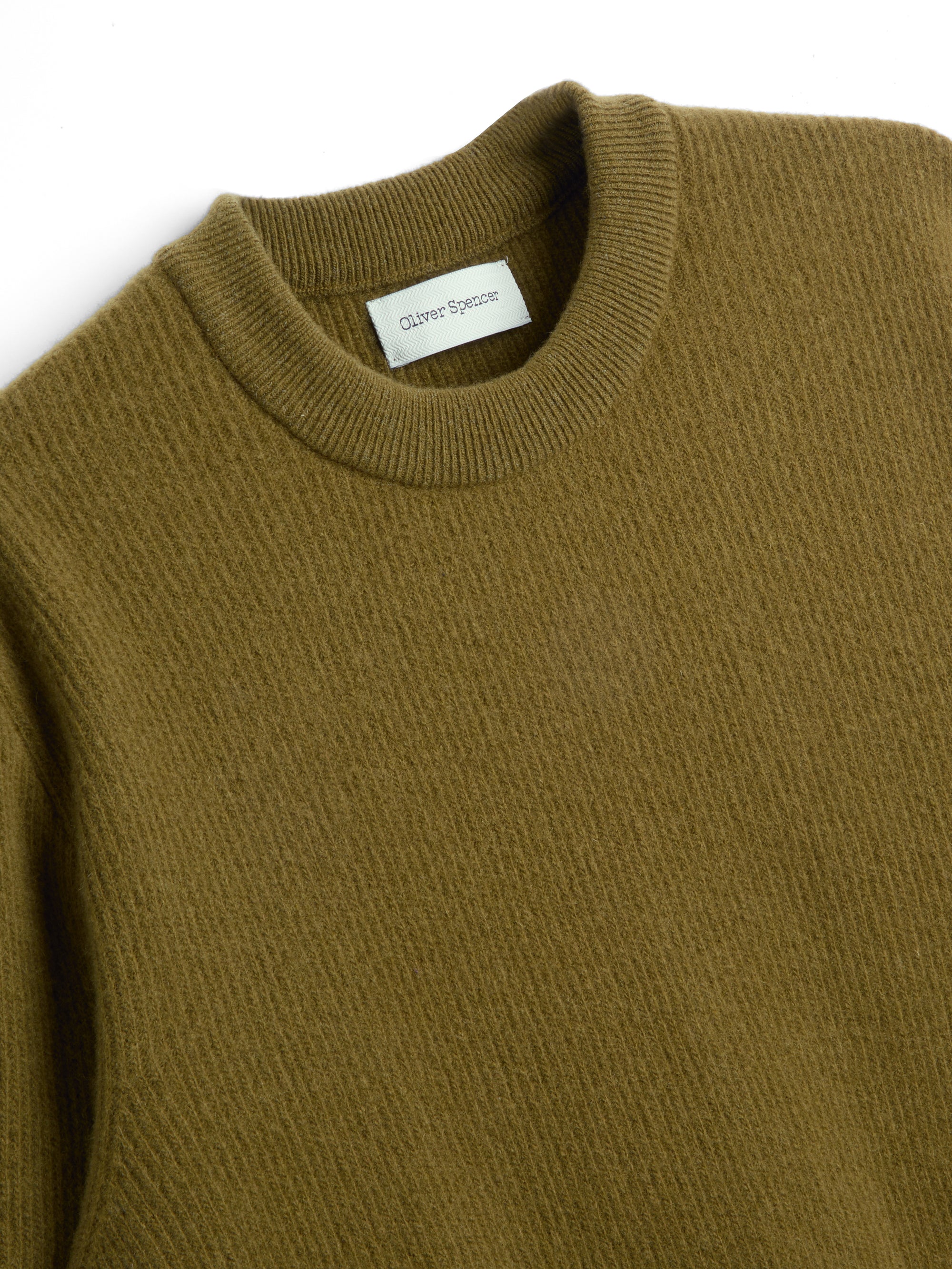 Blenheim Jumper Hartwell Olive Green