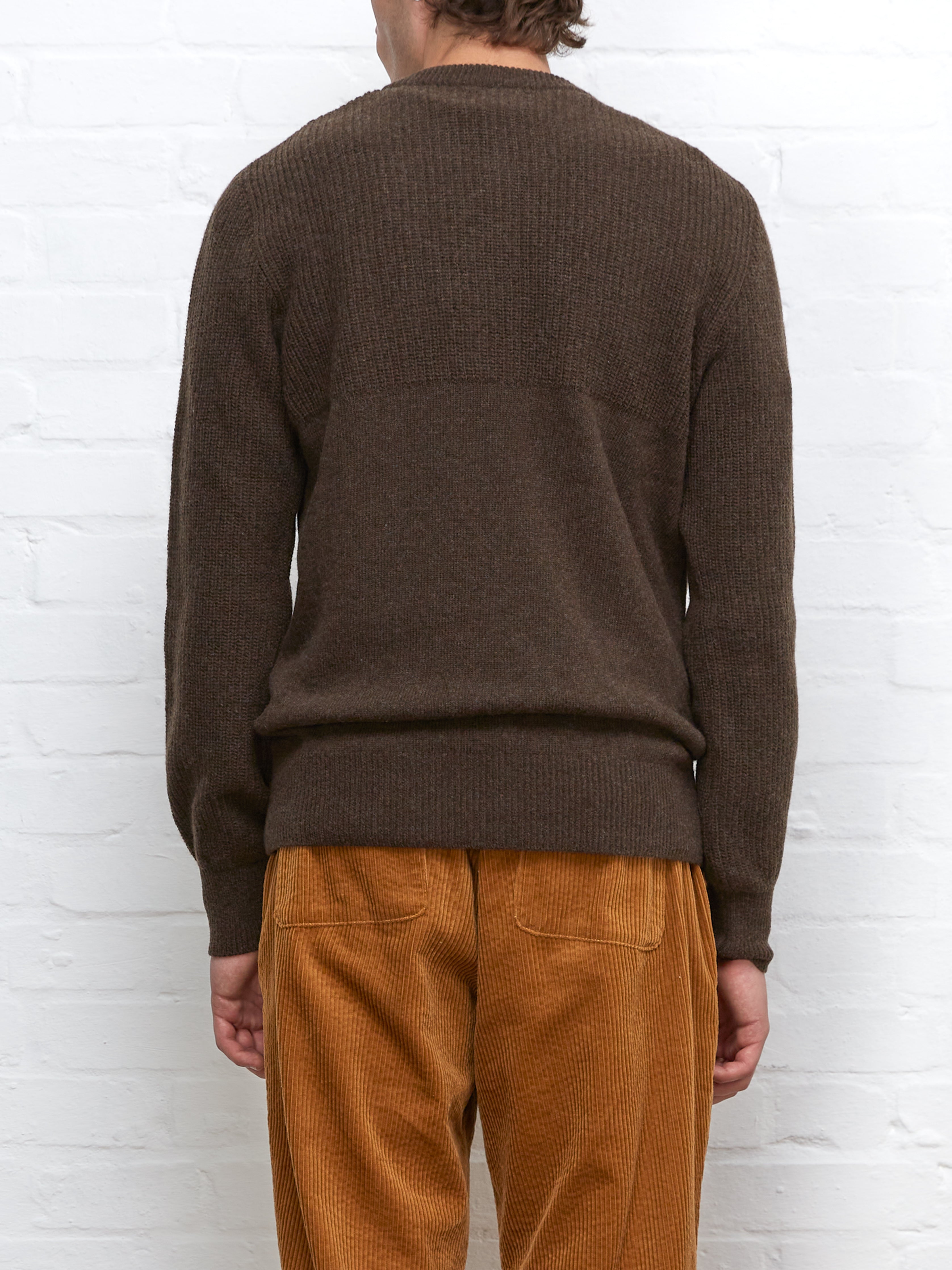 Blenheim Jumper Birling Chocolate Brown