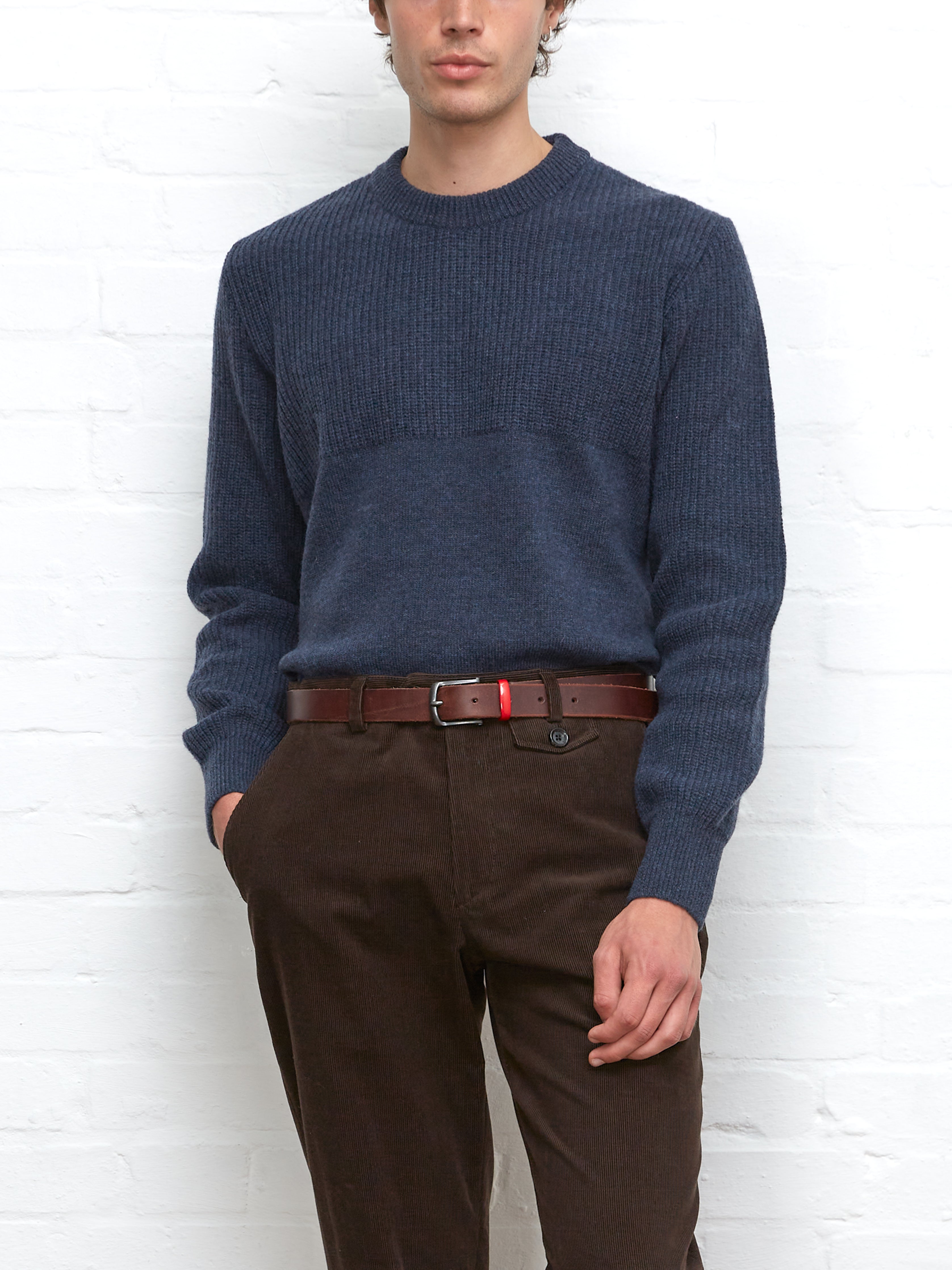Blenheim Jumper Birling Navy