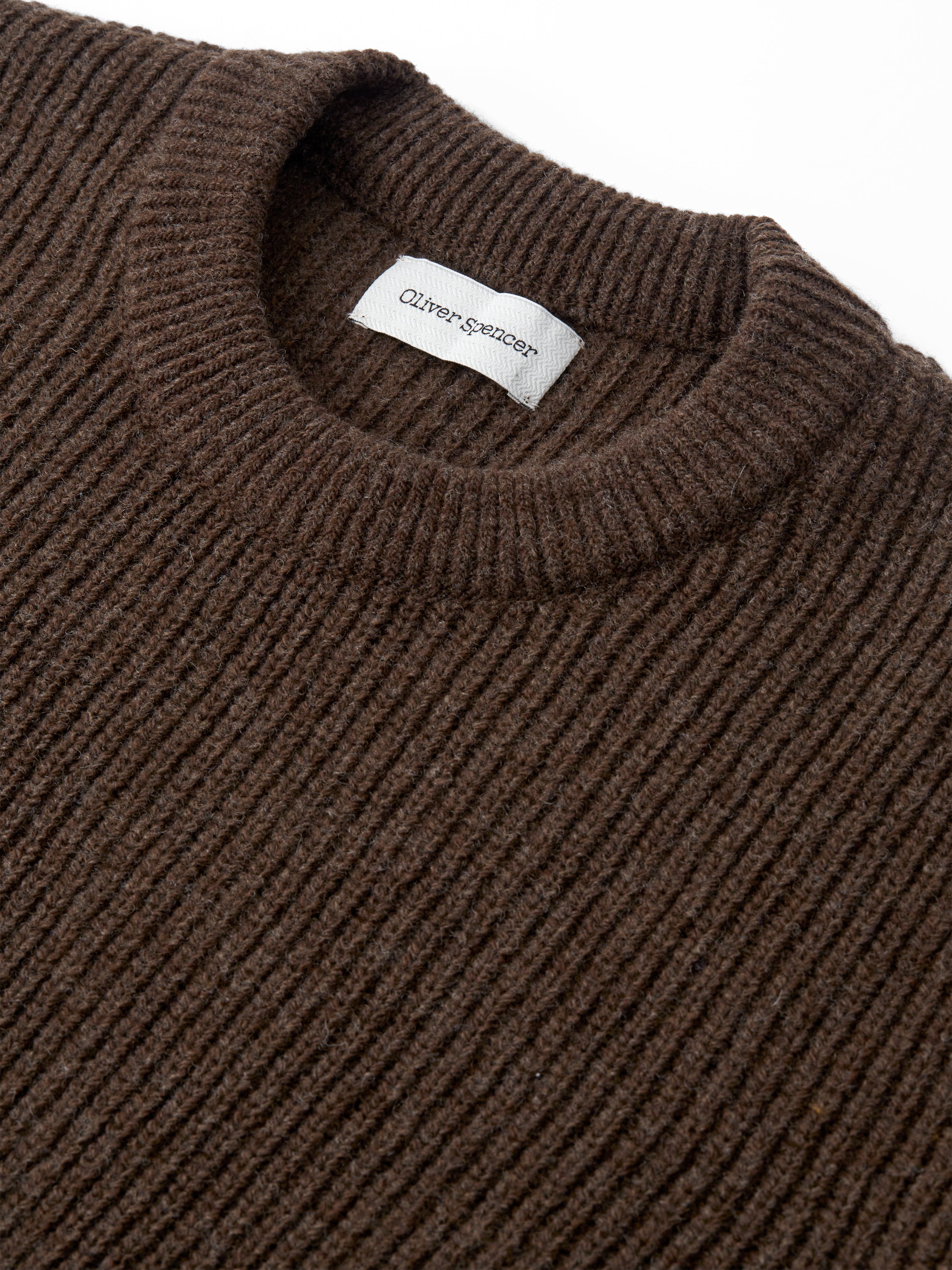 Blenheim Jumper Birling Chocolate Brown