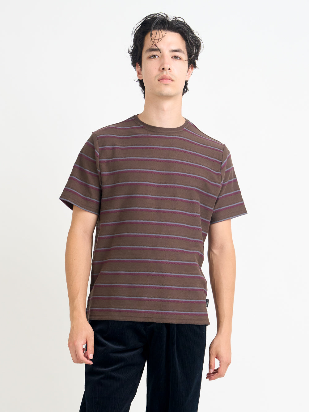 Box T-Shirt Easton Brown/Charcoal