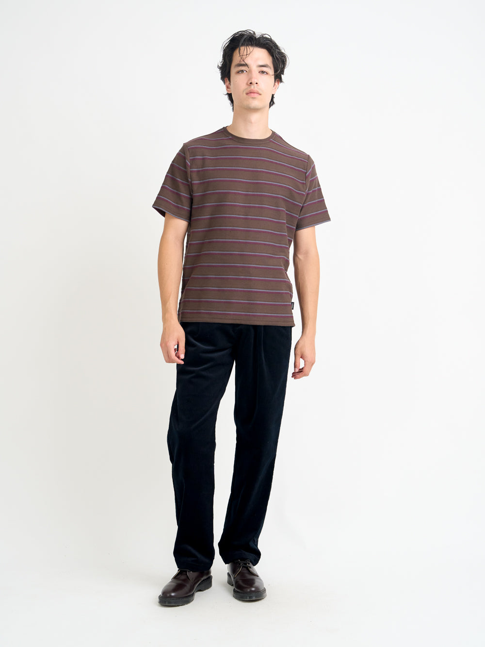 Box T-Shirt Easton Brown/Charcoal