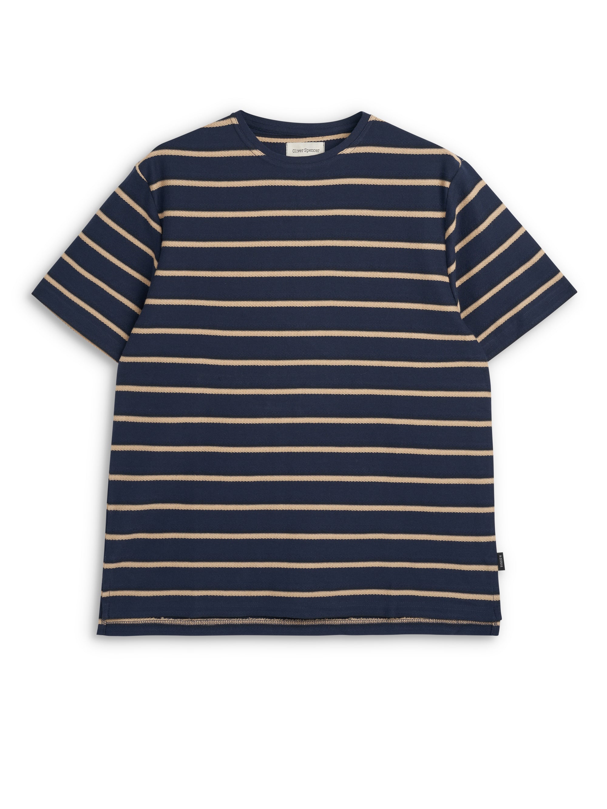 Box T-Shirt Easton Navy/Beige