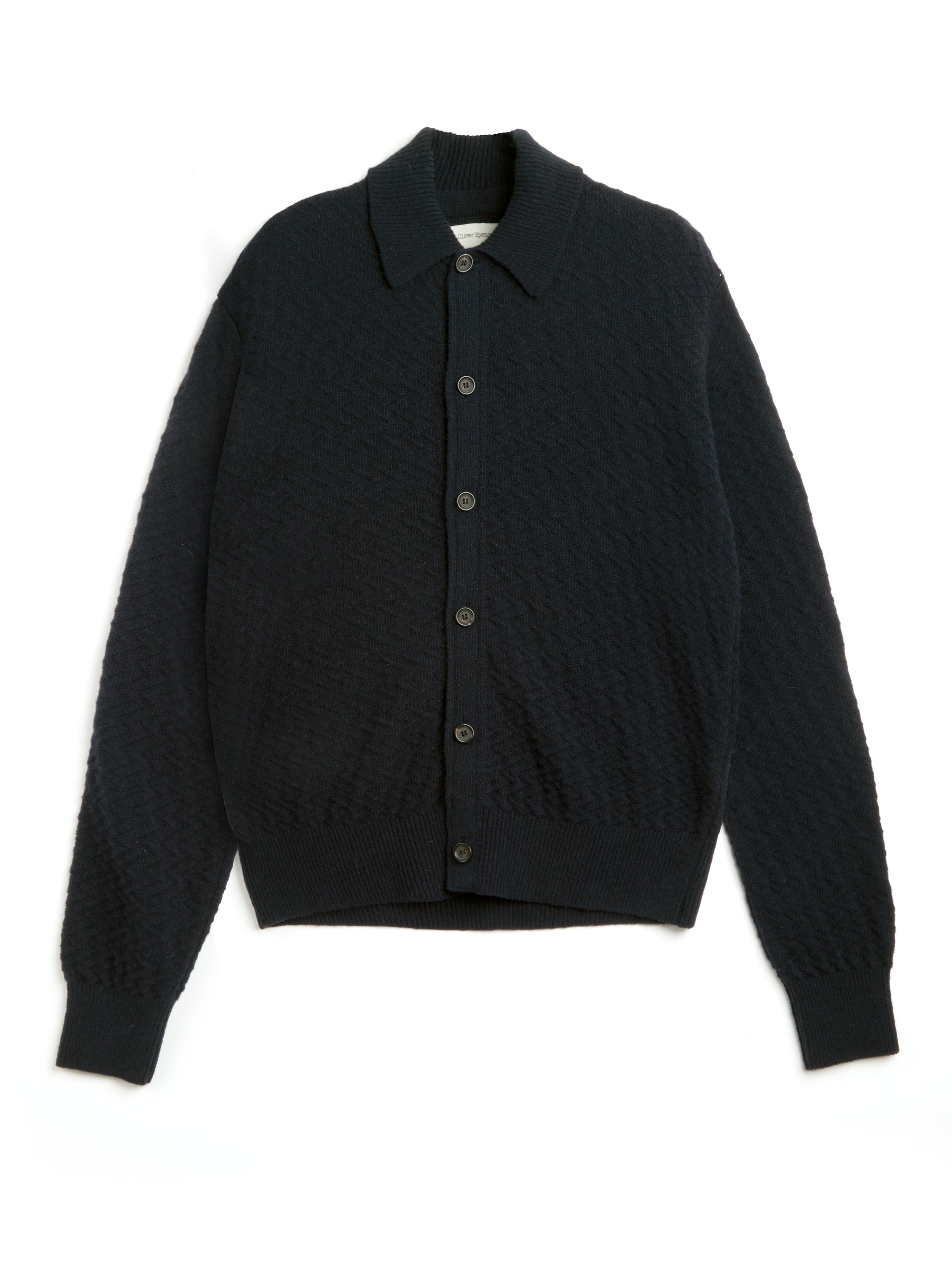 Britten Knitted Cardigan Jarvis Navy