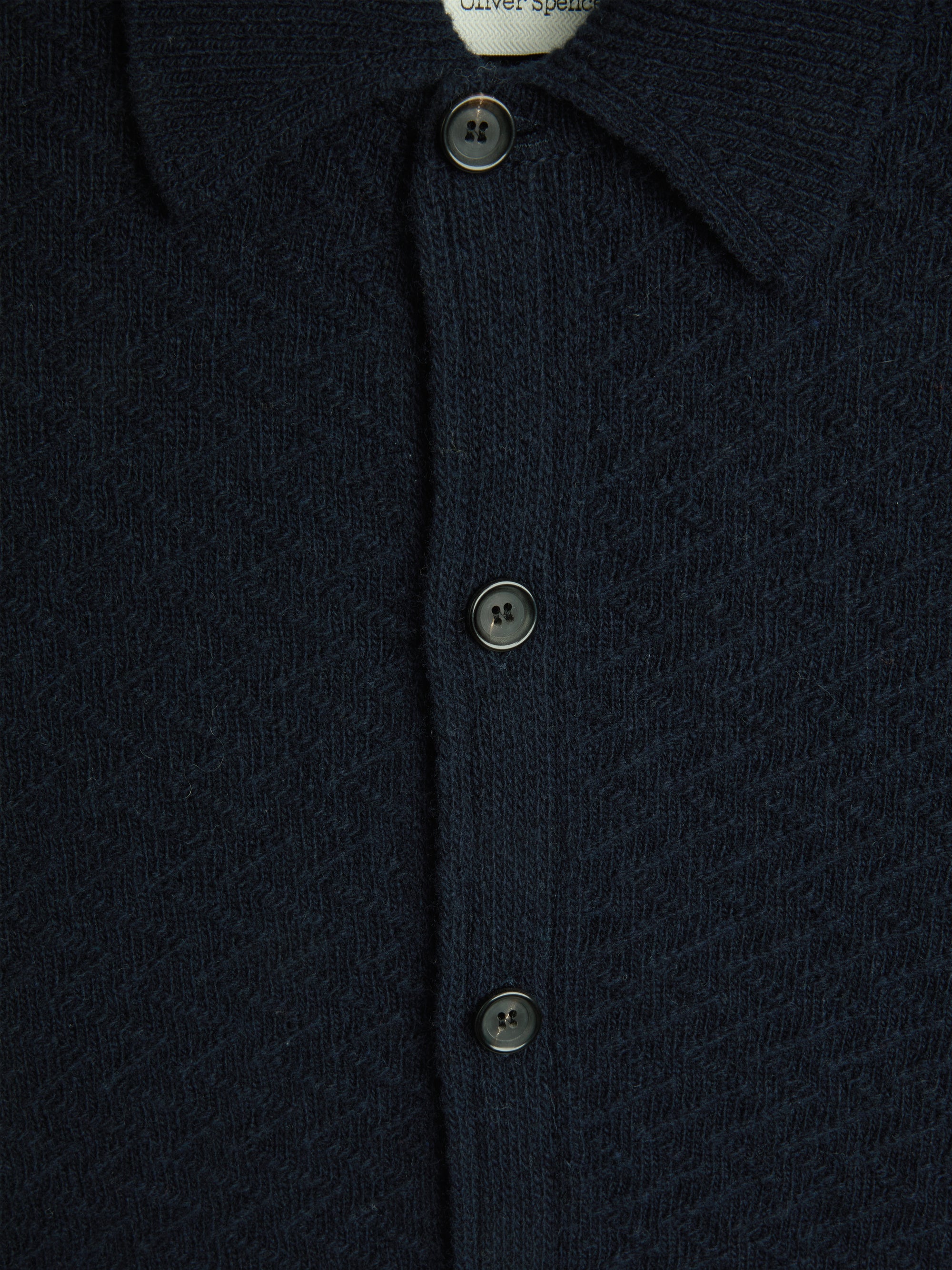 Britten Knitted Cardigan Jarvis Navy