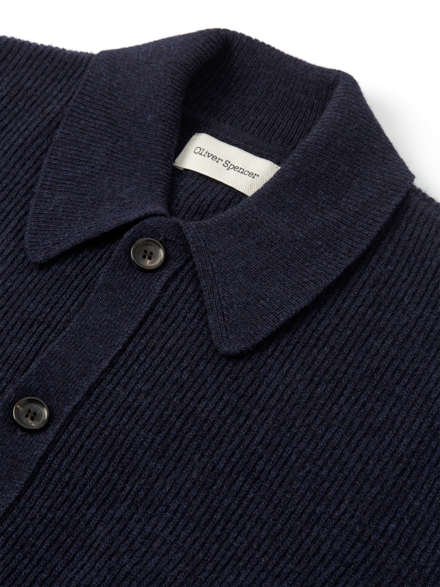 Britten Knitted Cardigan Greeves Navy