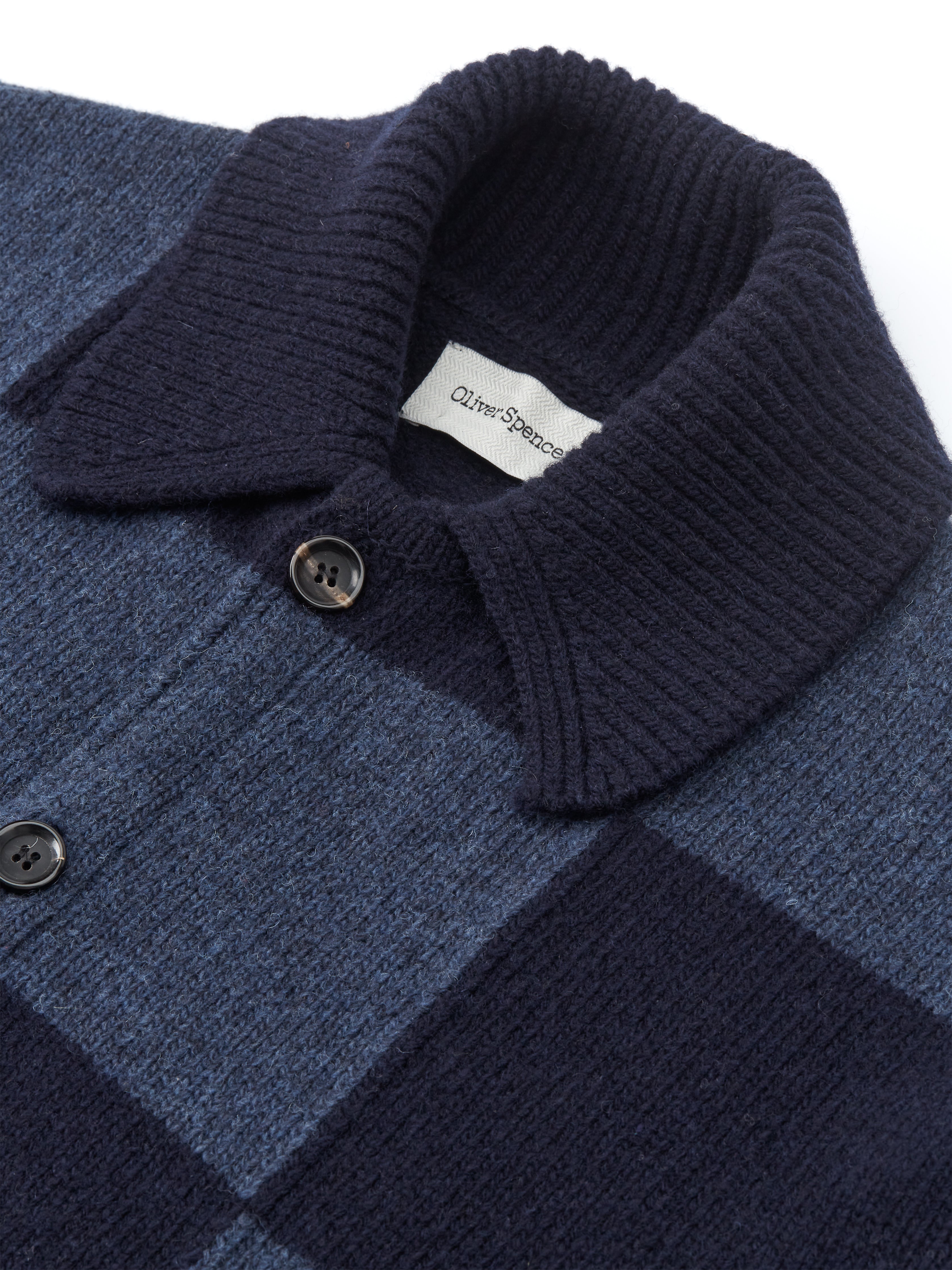 Britten Knitted Cardigan Loftus Navy