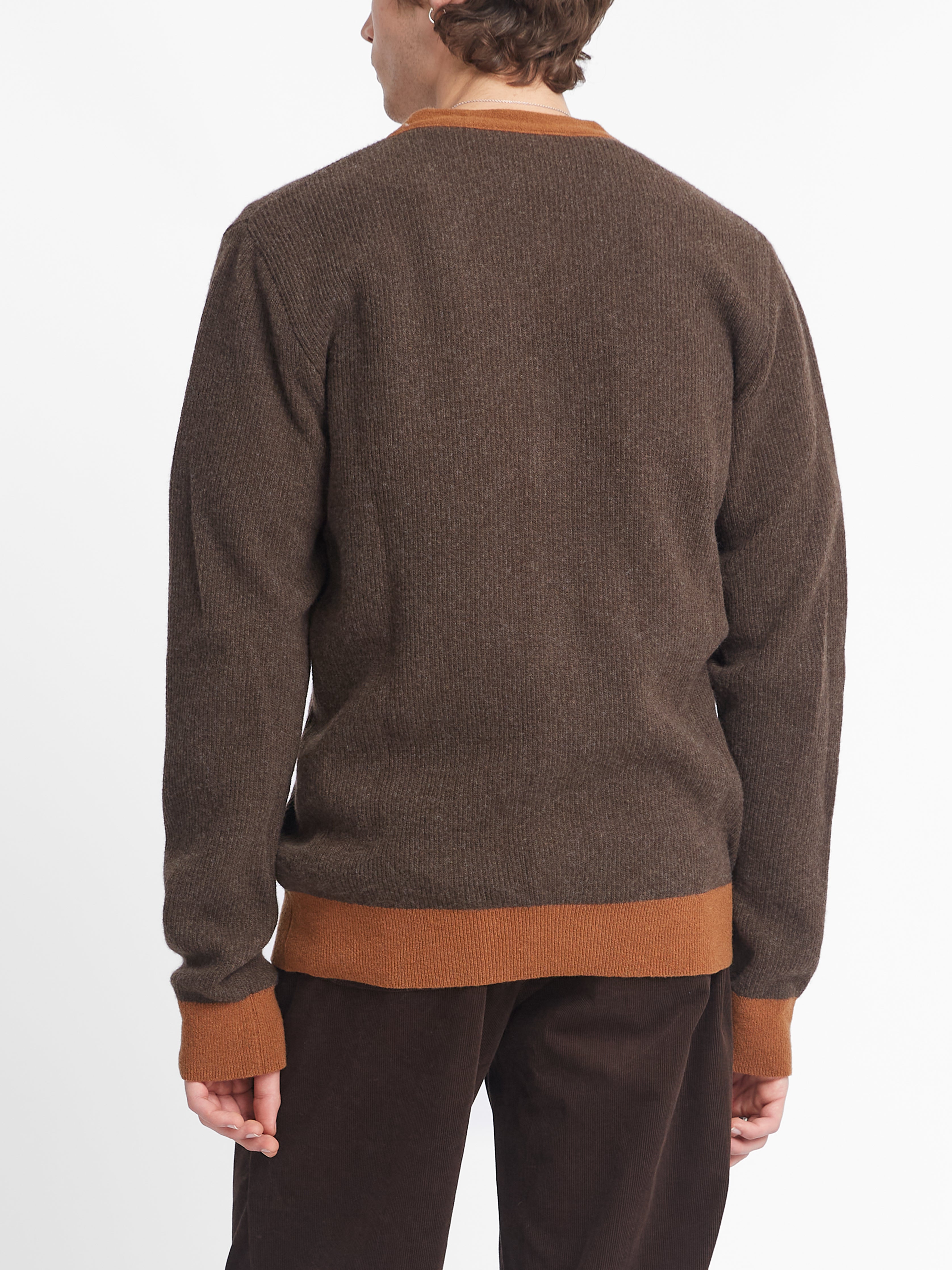 Caradale Cardigan Benson Chocolate Brown