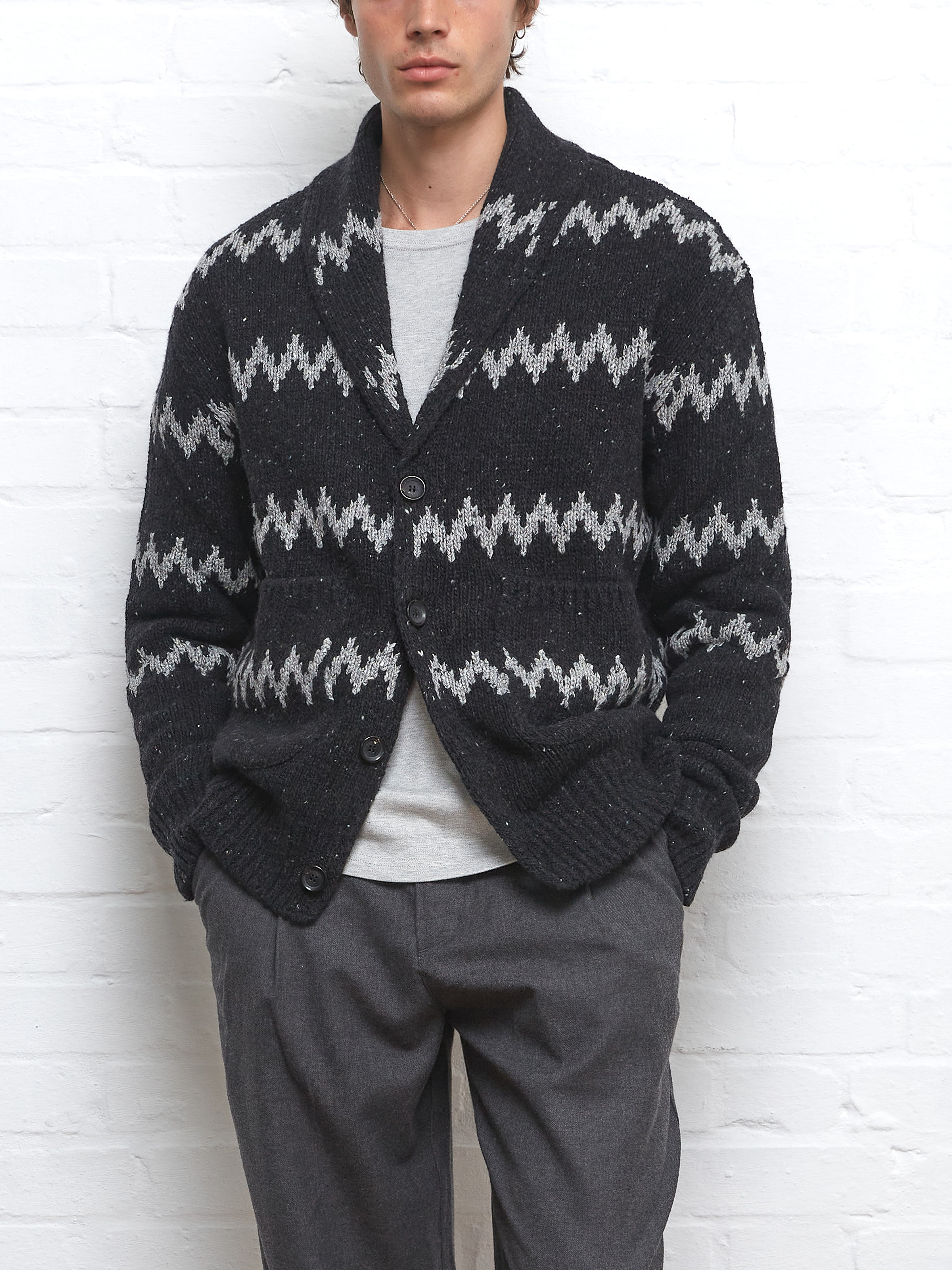 Orkney Cardigan Pollard Slate Grey