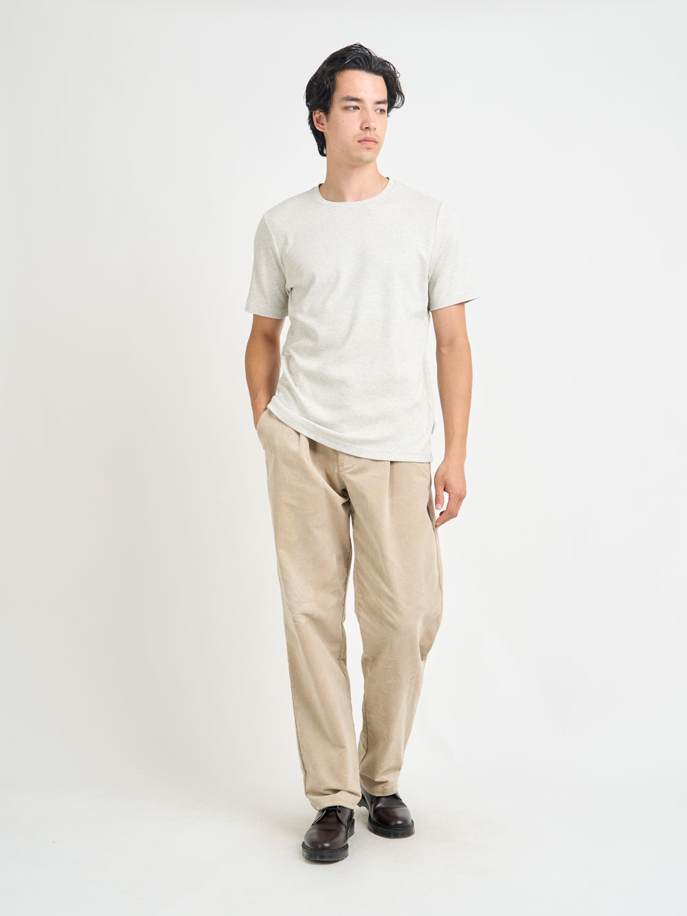 Heavy T-Shirt Tavistock Oatmeal