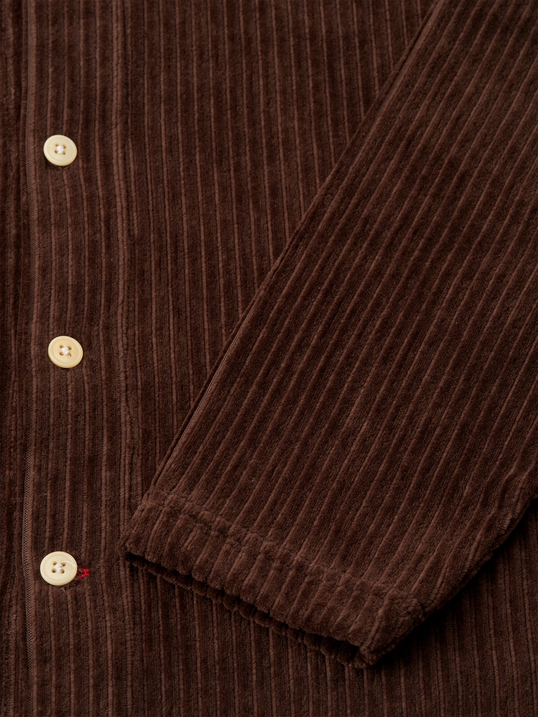 Long Sleeve Riviera Jersey Shirt Lulworth Chocolate Brown