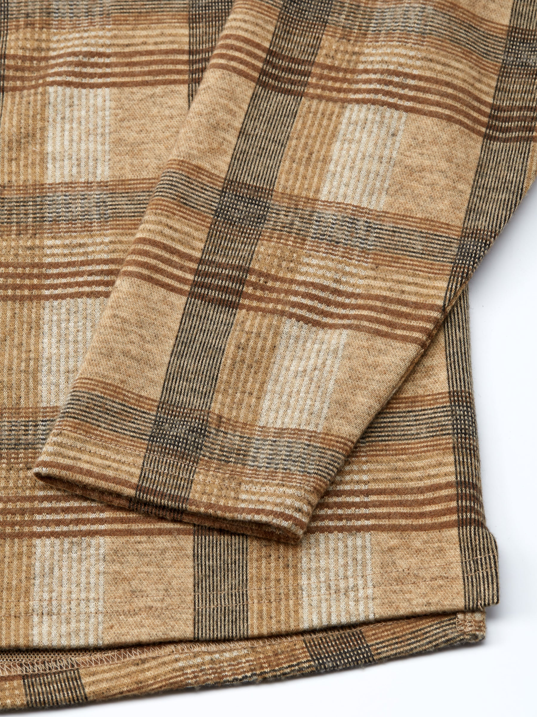 Long Sleeve Riviera Jersey Shirt Reynolds Beige