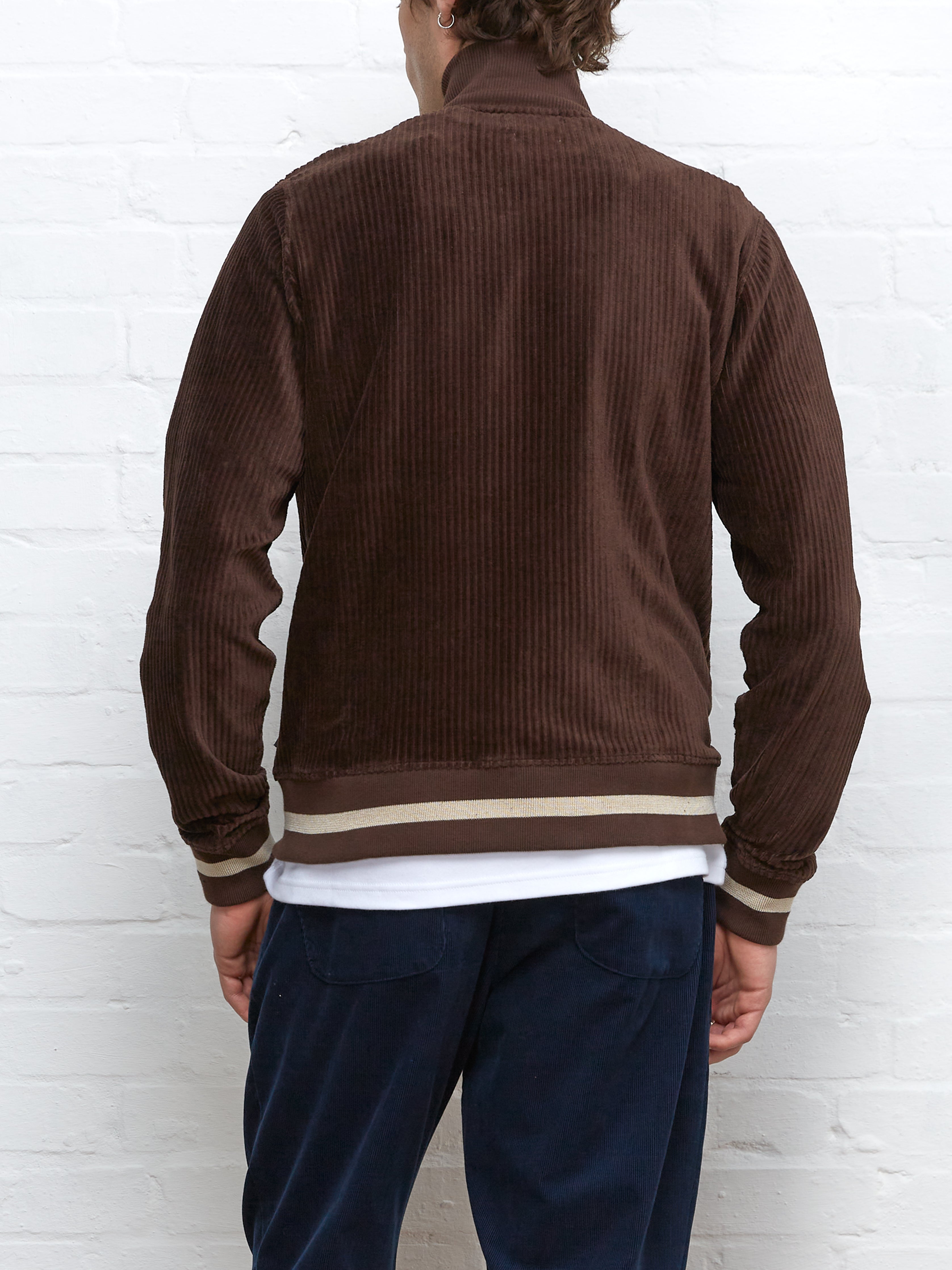 Calstock Track Top Lulworth Chocolate Brown