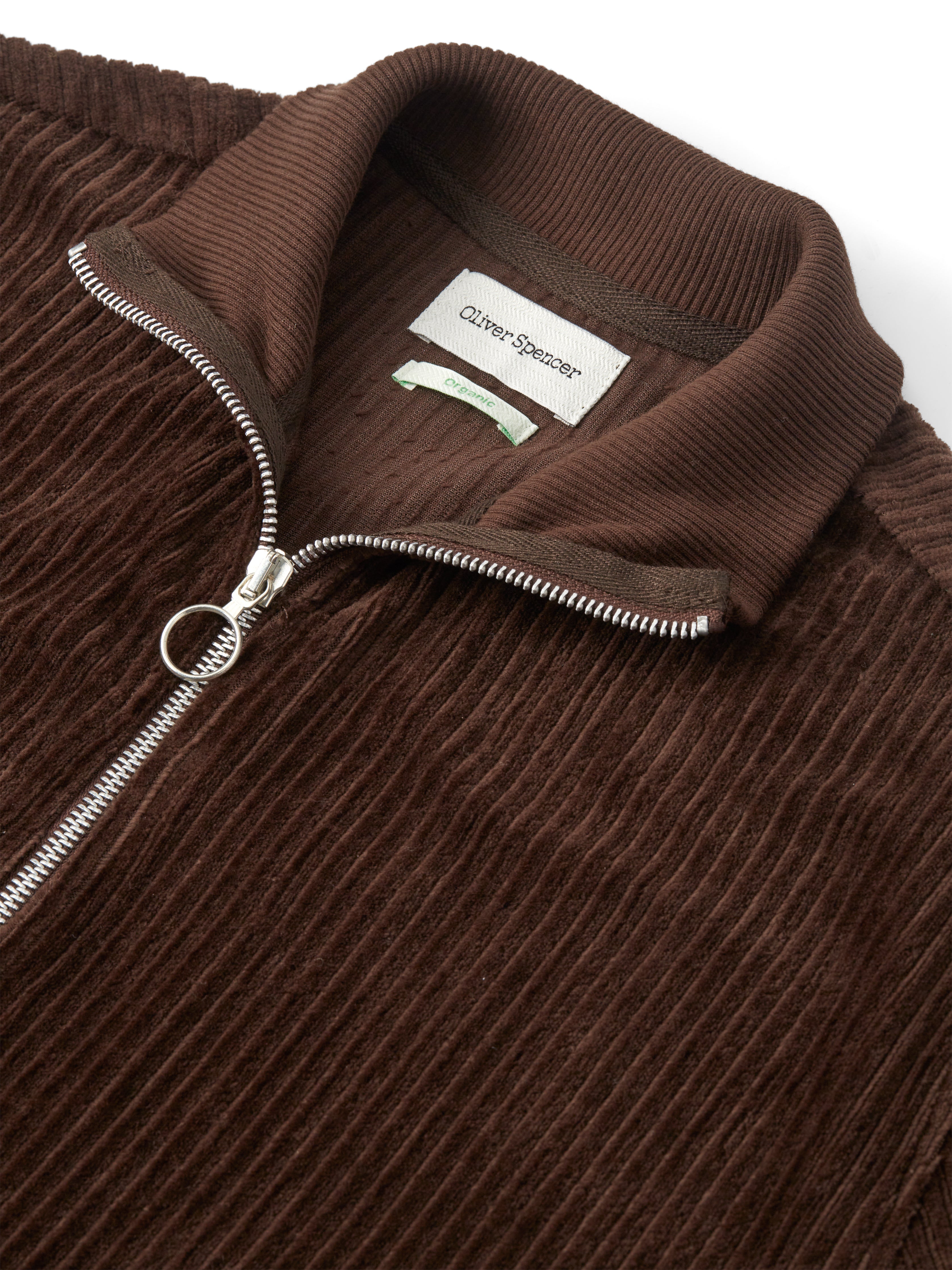 Calstock Track Top Lulworth Chocolate Brown
