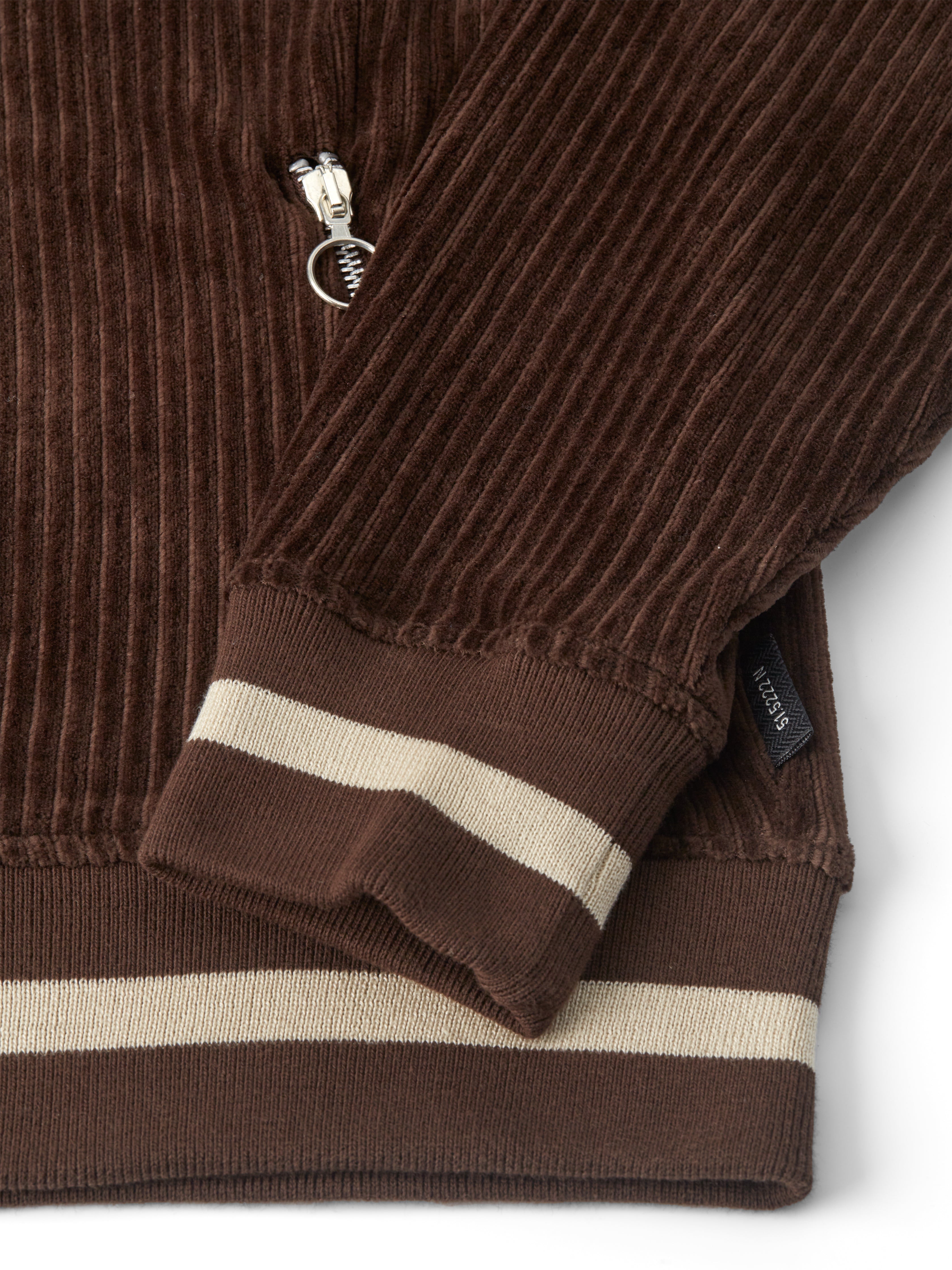 Calstock Track Top Lulworth Chocolate Brown