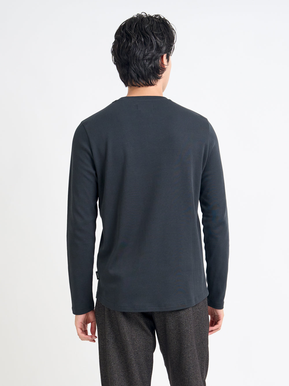Heavy Long Sleeve T-Shirt Tavistock Black
