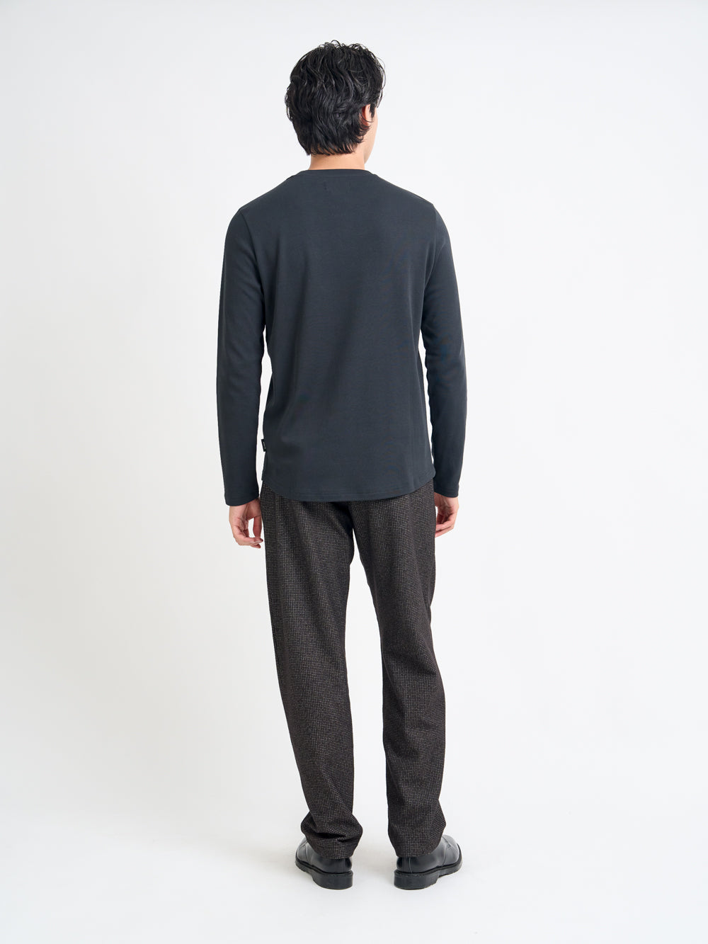 Heavy Long Sleeve T-Shirt Tavistock Black