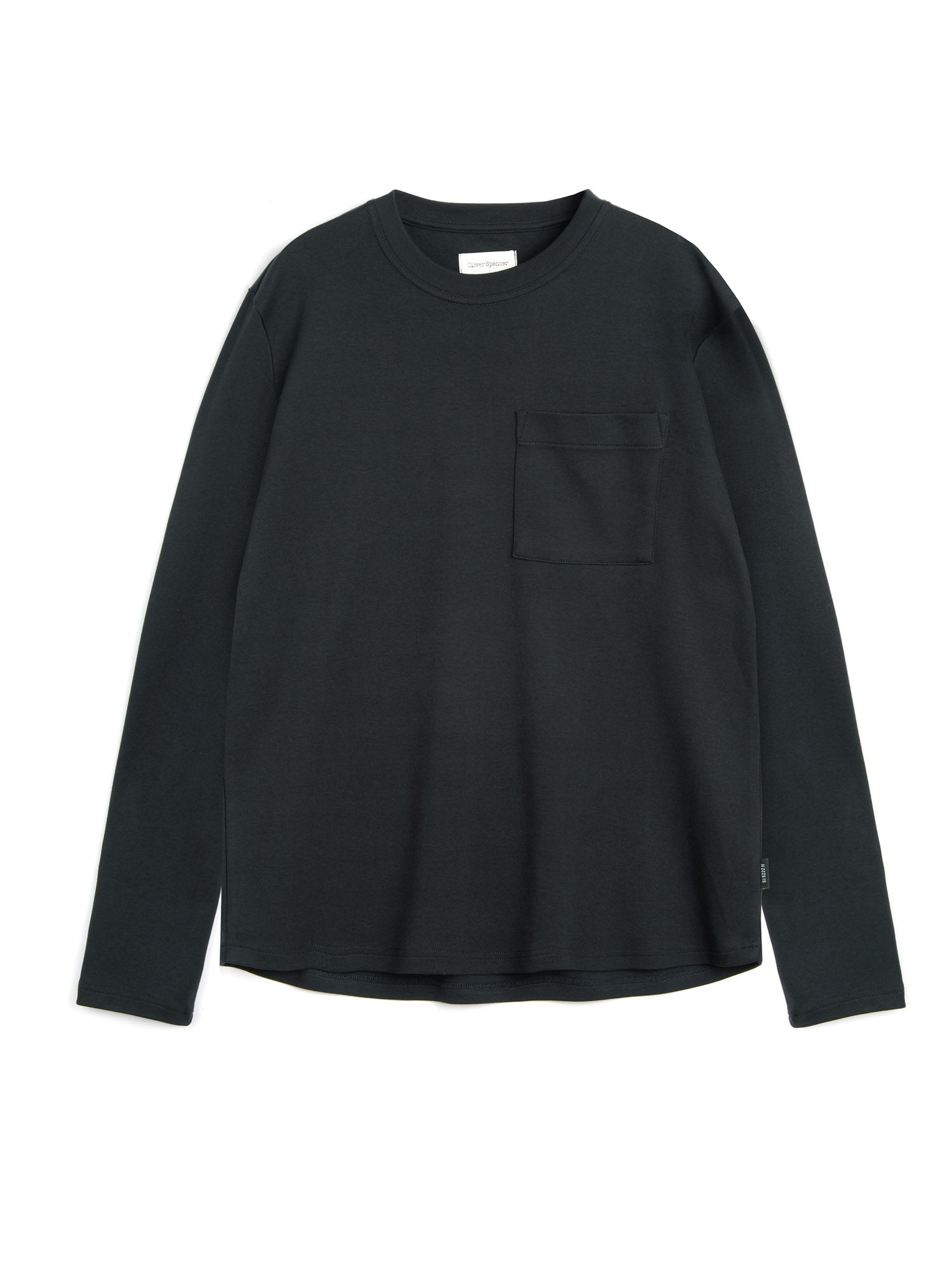 Heavy Long Sleeve T-Shirt Tavistock Black