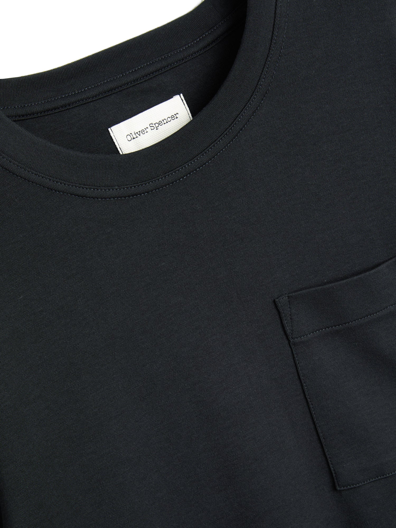 Heavy Long Sleeve T-Shirt Tavistock Black