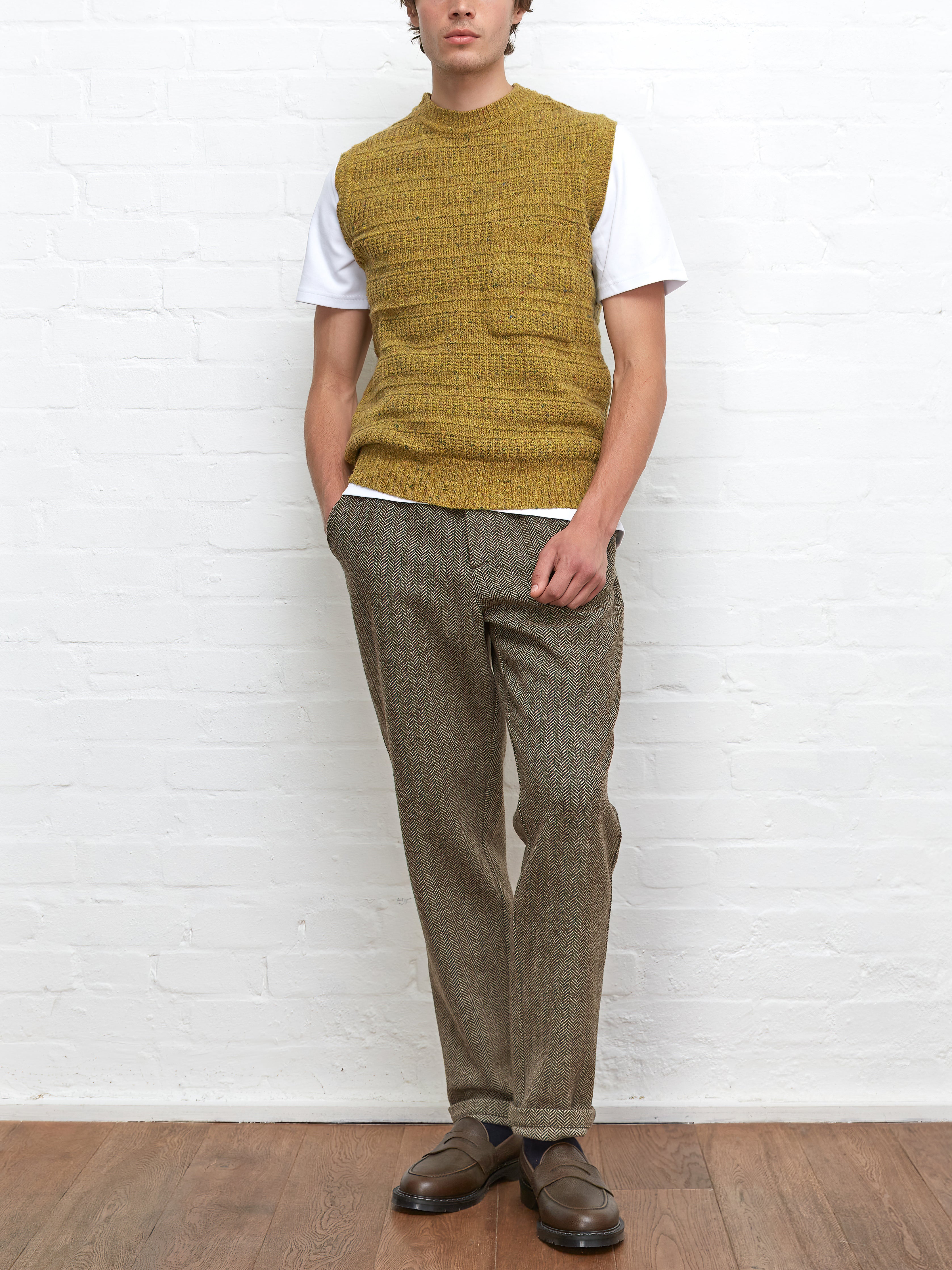 Blenheim Vest Gorton Yellow