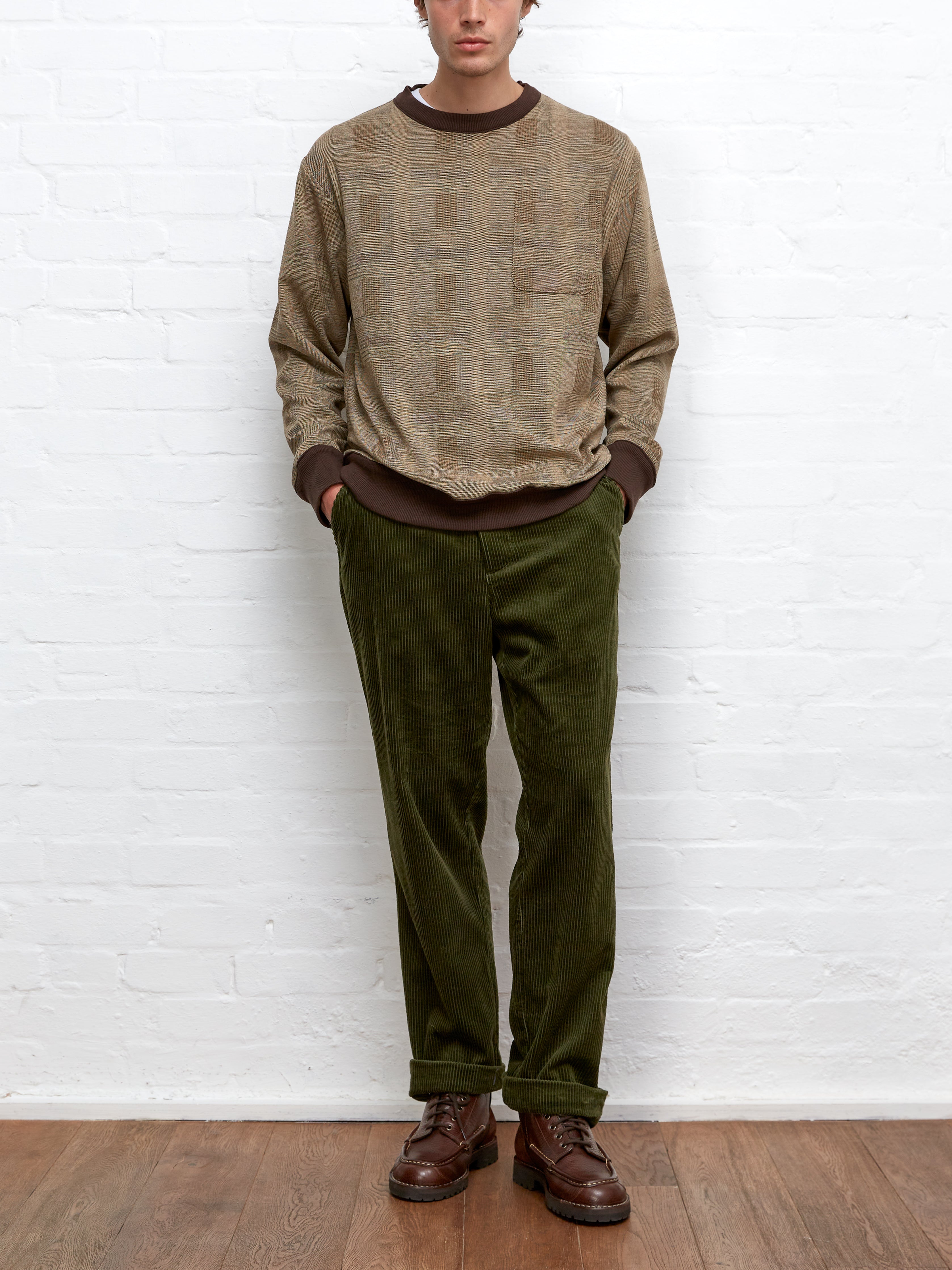 Reversible Sweatshirt Reynolds Beige