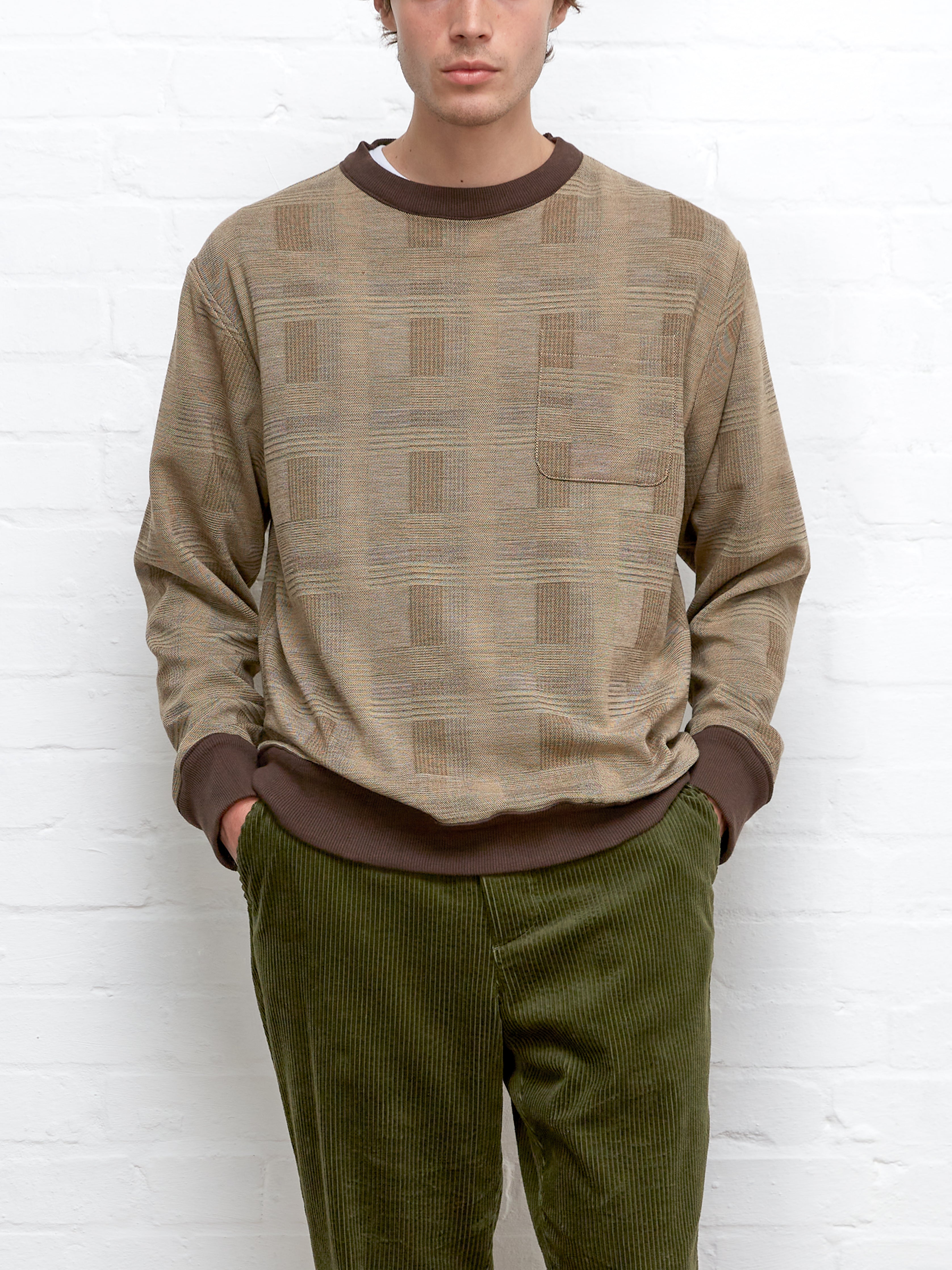 Reversible Sweatshirt Reynolds Beige