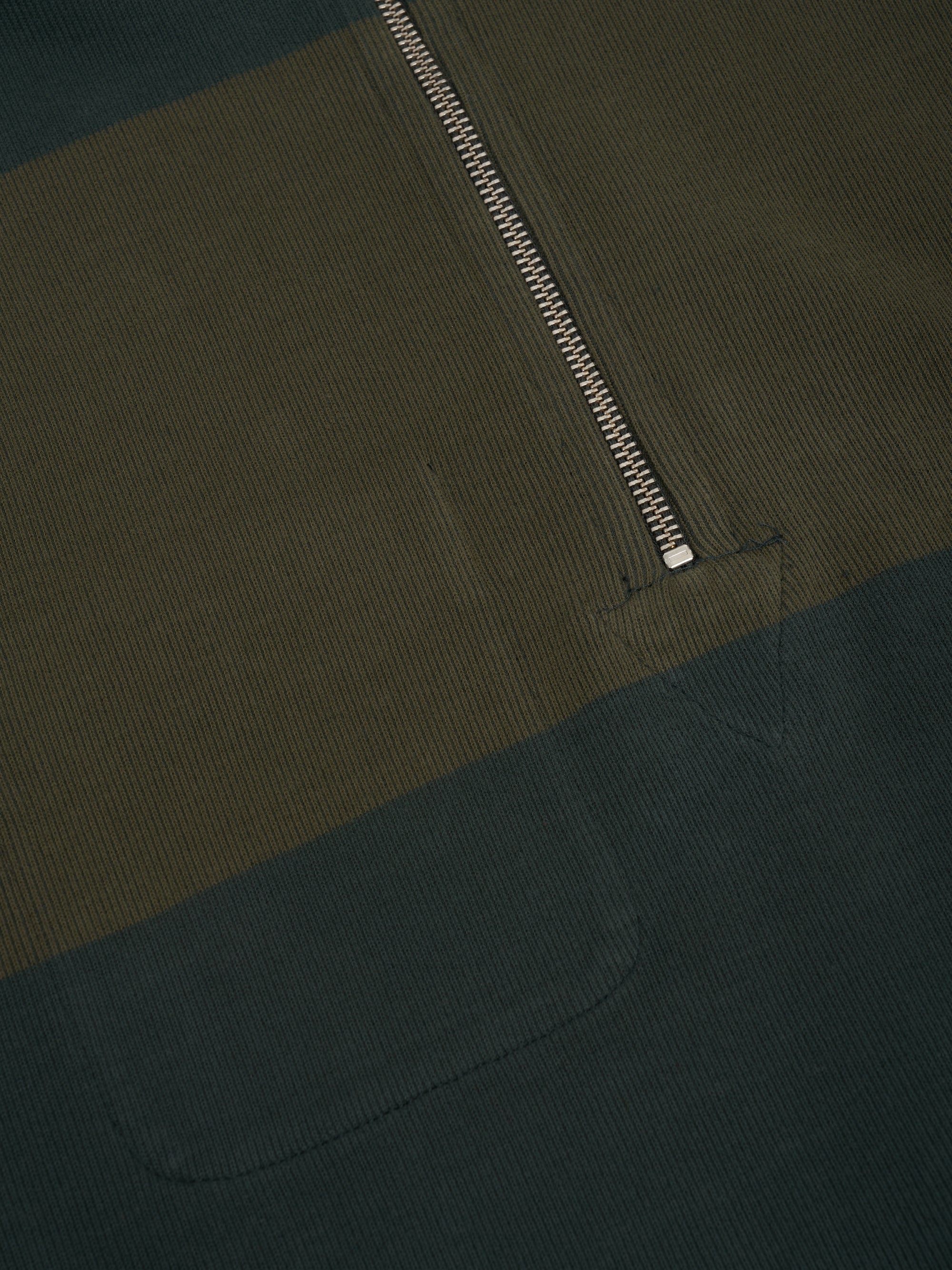 Reversible Half Zip Sweatshirt Latimer Green/Moss Green